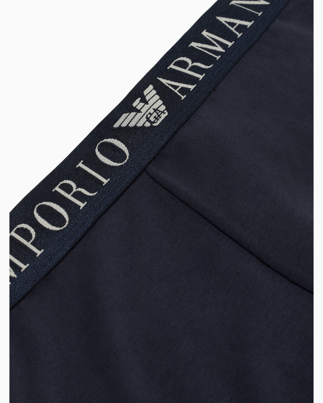 ボクサーパンツ スーパーファインコットン ロゴ入りのウエストバンド スライドする 3