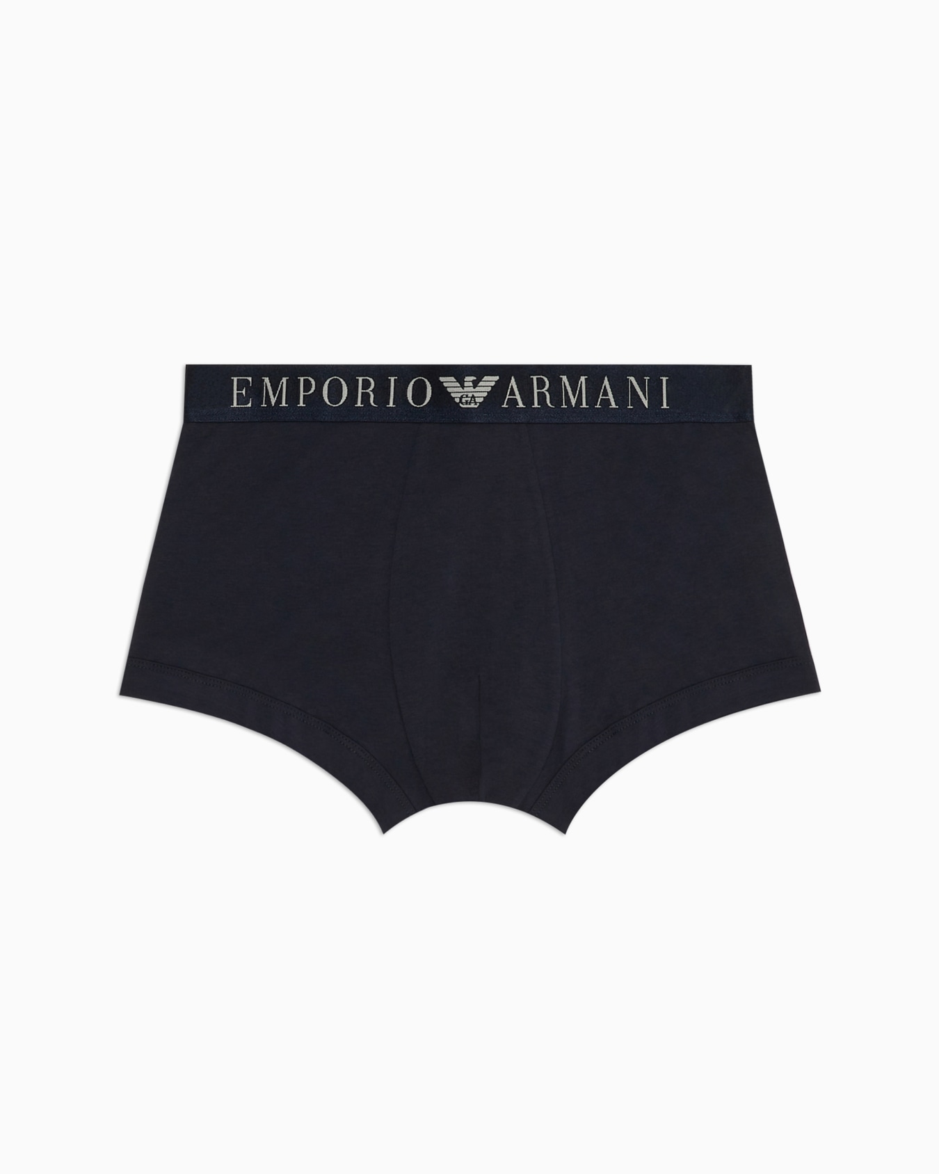 ボクサーパンツ スーパーファインコットン ロゴ入りのウエストバンド スライドする 0