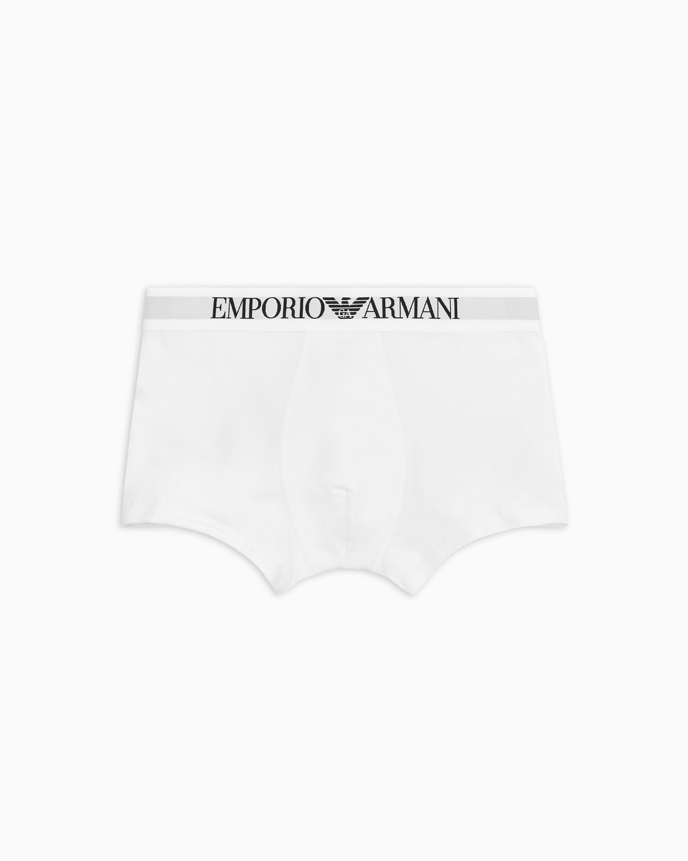 Basic boxer briefs with logo waistband Slide 0