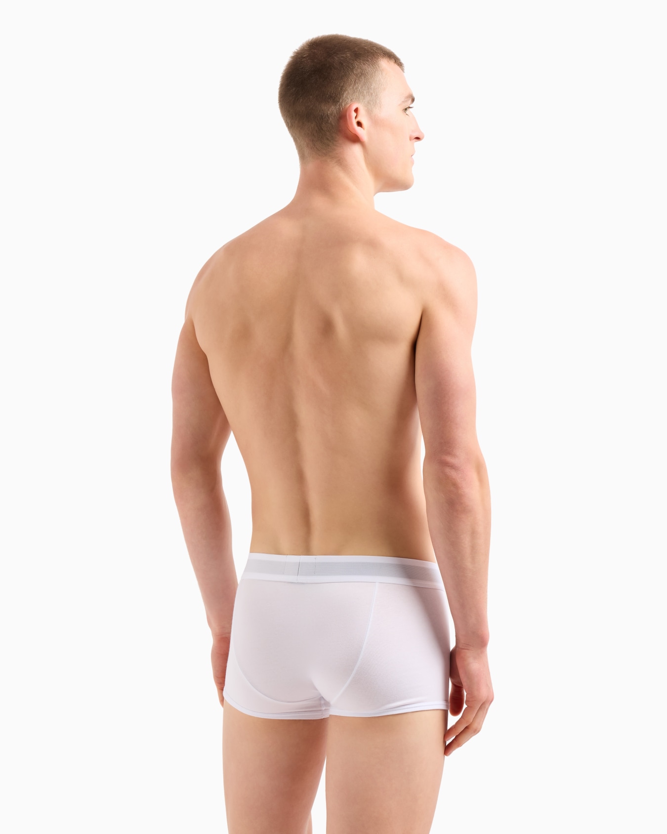 Basic boxer briefs with logo waistband Slide 2