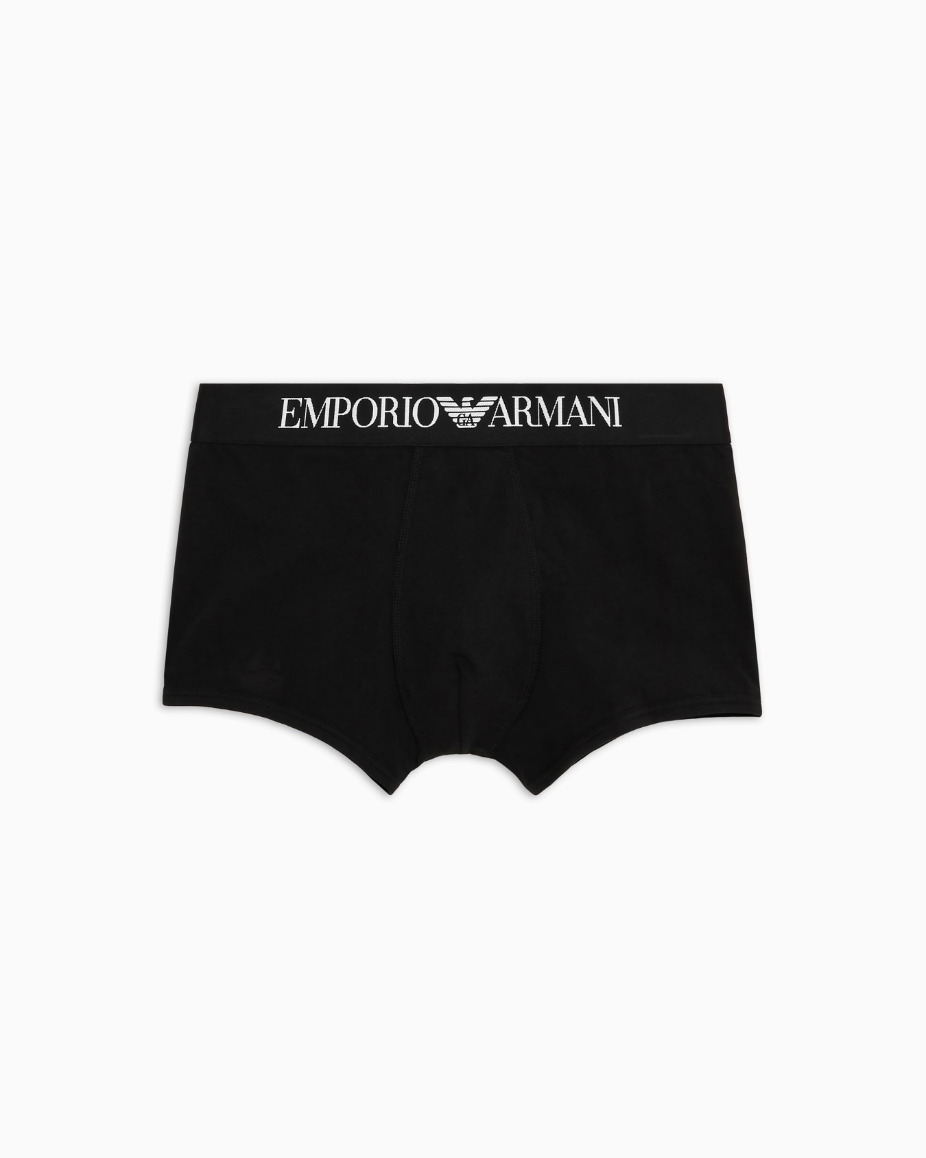 Basic boxer briefs with logo waistband Slide 0