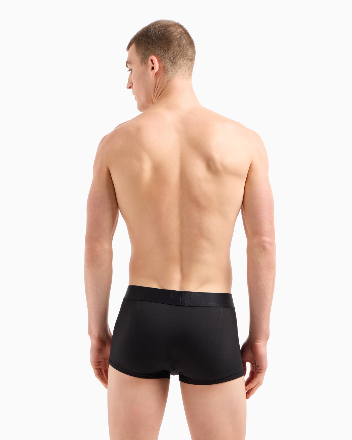 Basic boxer briefs with logo waistband Slide 2