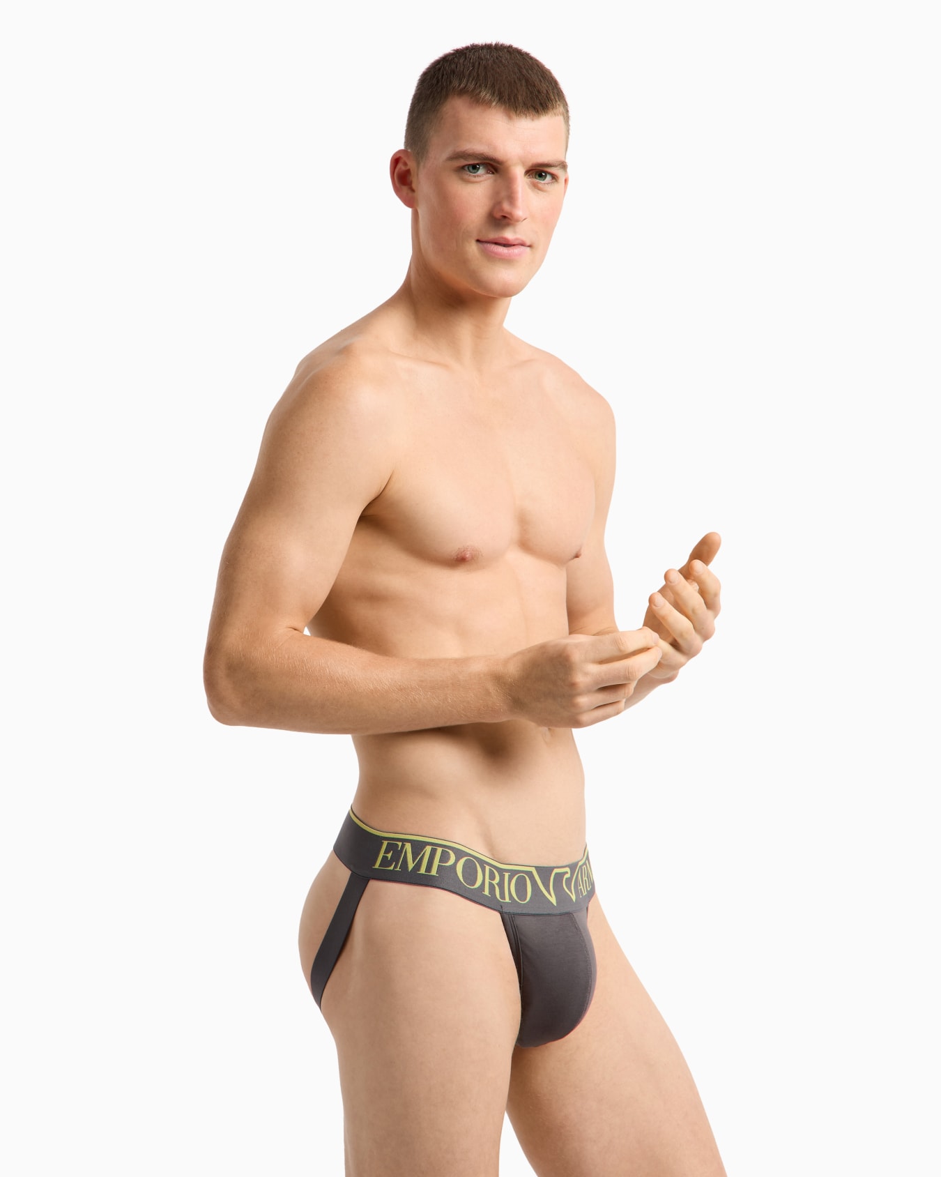 ASV Jockstrap aus Bio-Baumwolle mit Megalogo Folie 1