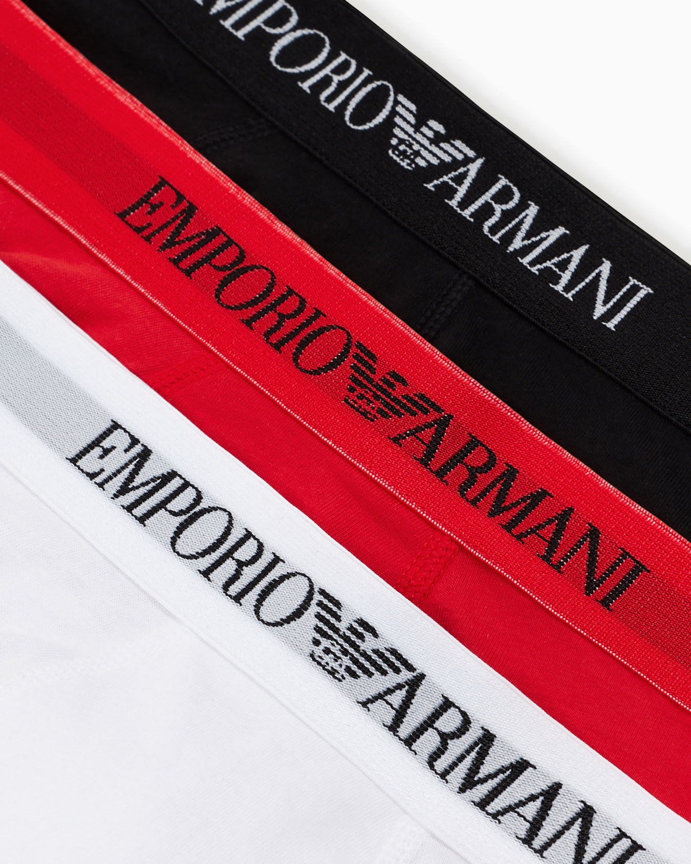 Three-pack of pure cotton basic boxer briefs Slide 3