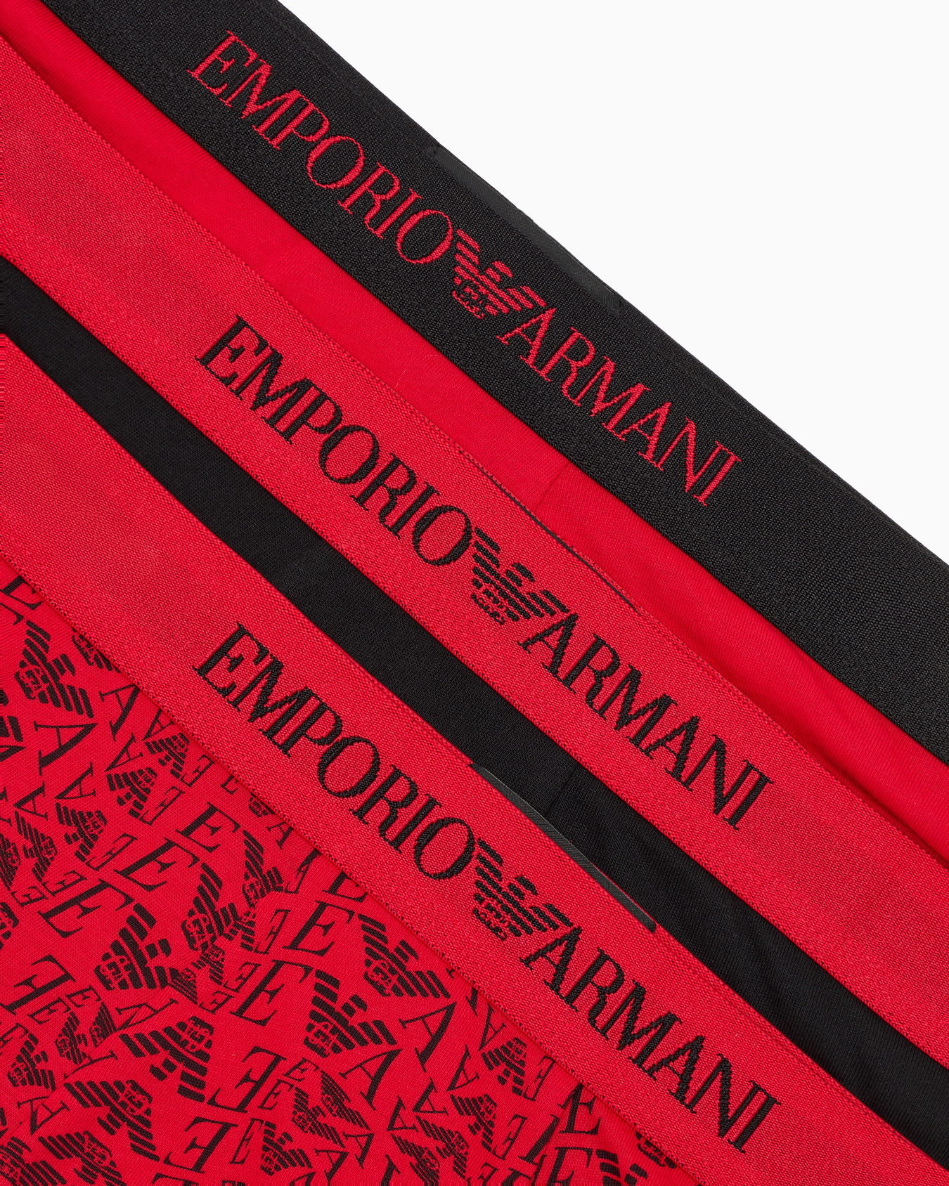 3er-Pack eng anliegende Boxershorts aus reiner Baumwolle Folie 3