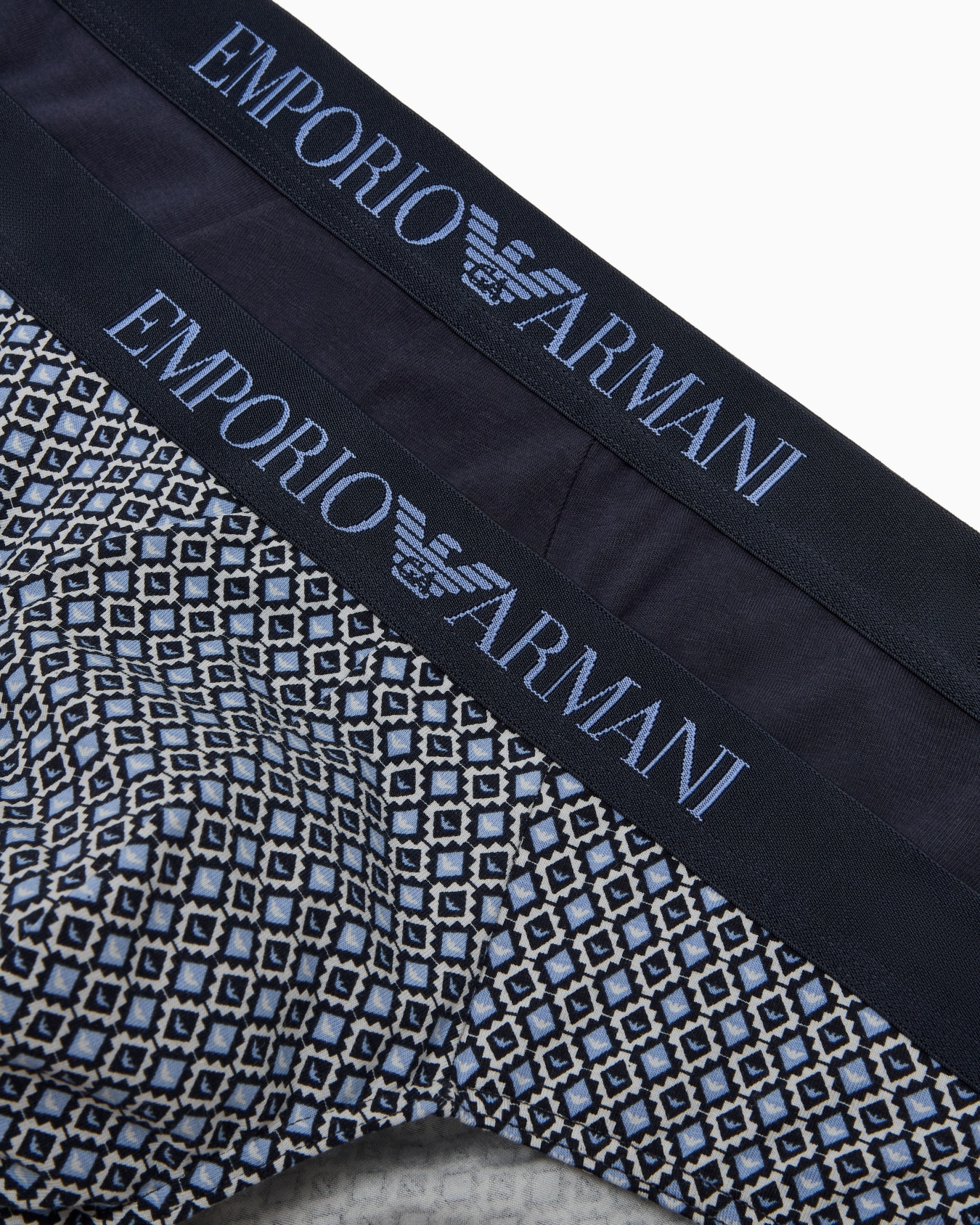 Lot de 2 slips imprimés à motifs mixtes Diapositive 1