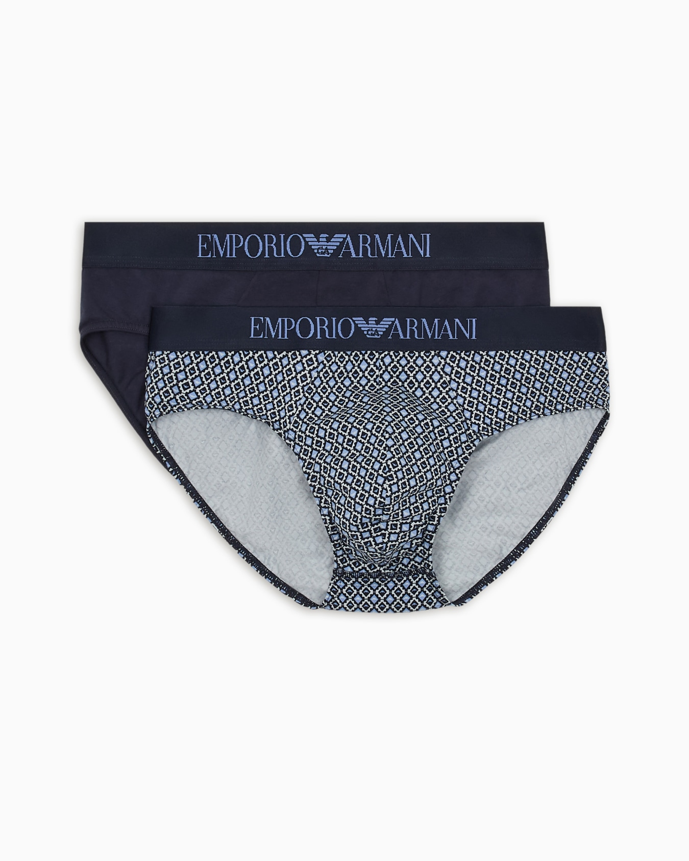 Lot de 2 slips imprimés à motifs mixtes Diapositive 0