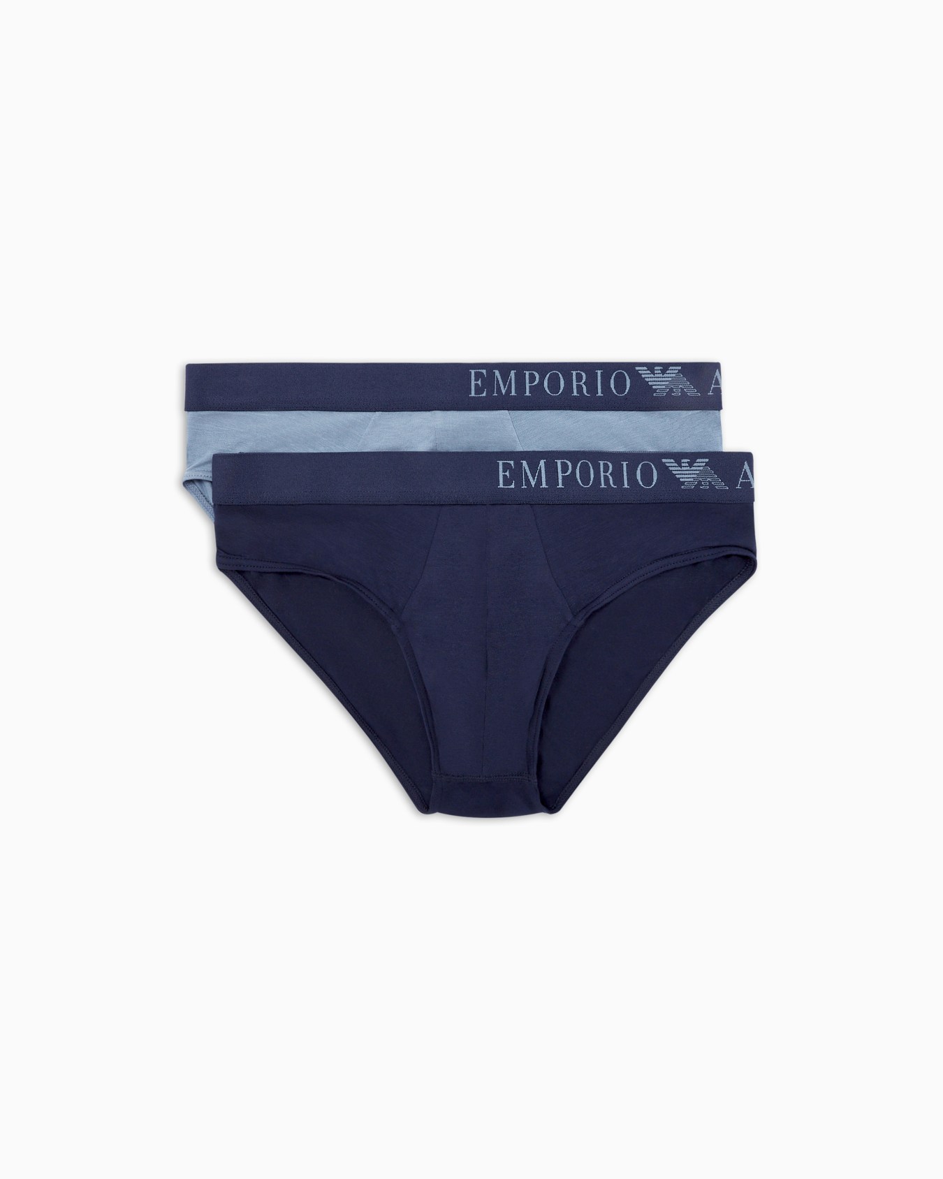 Paquete de dos calzoncillos slip en viscosa ecológica de tacto suave ASV Diapositiva 0