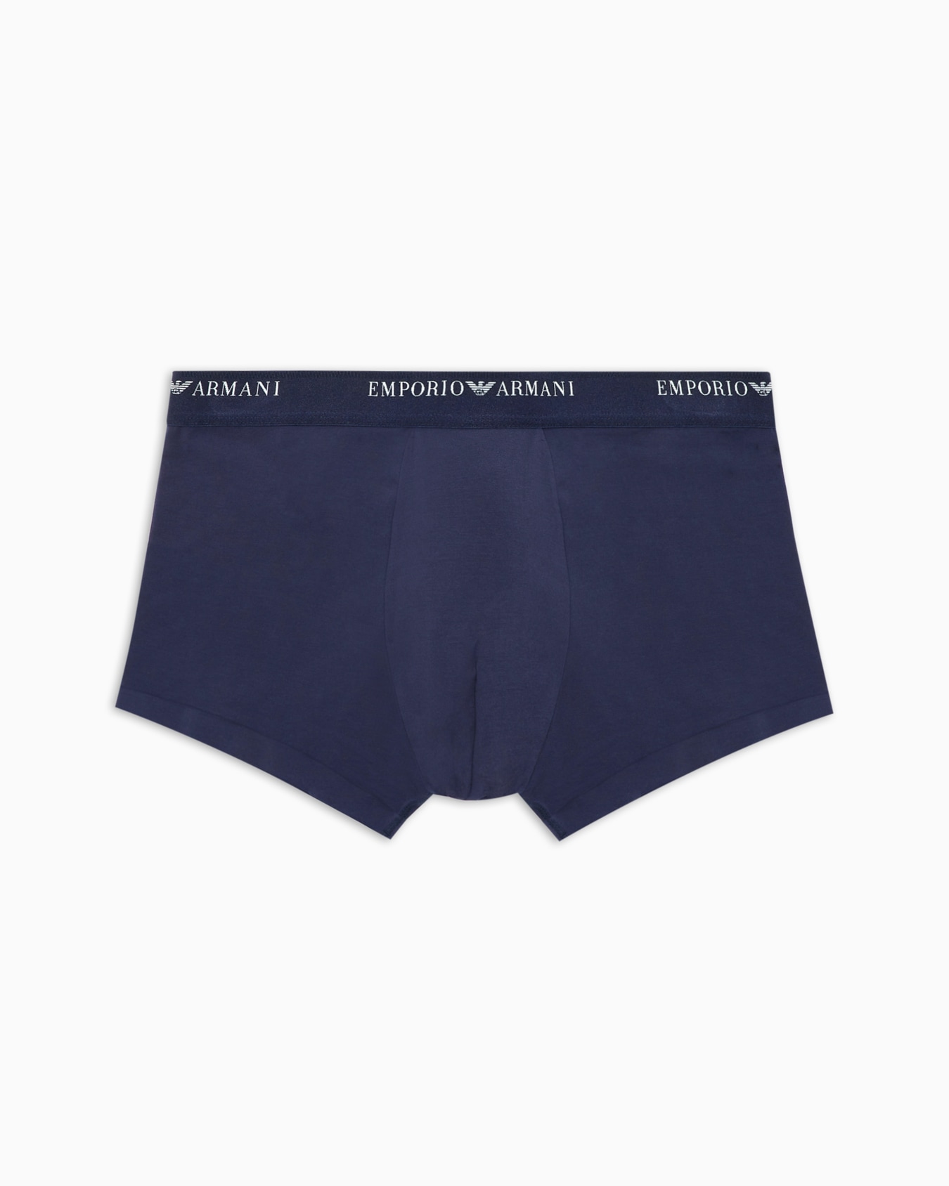 Soft modal boxer briefs with logo waist Slide 0