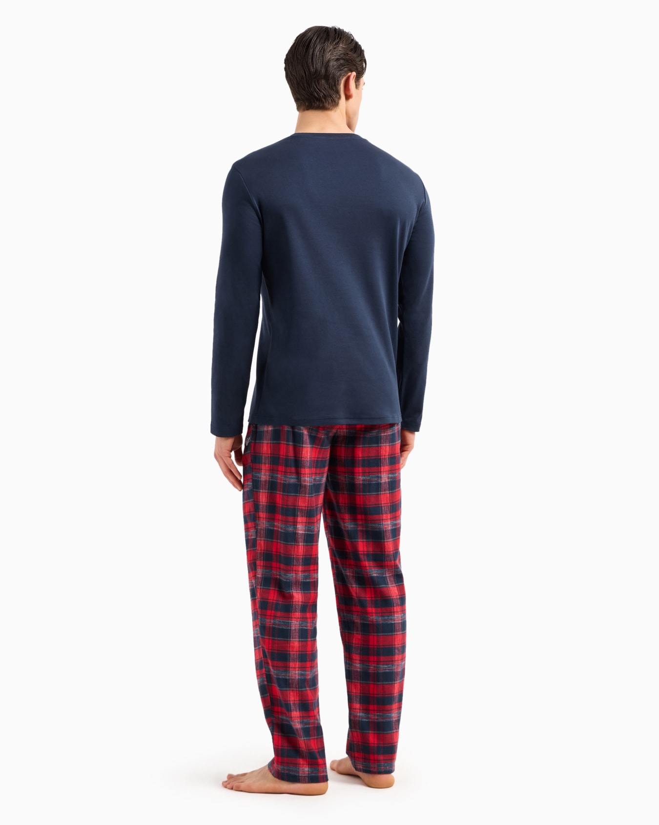 Tartan flannel pyjamas Slide 2