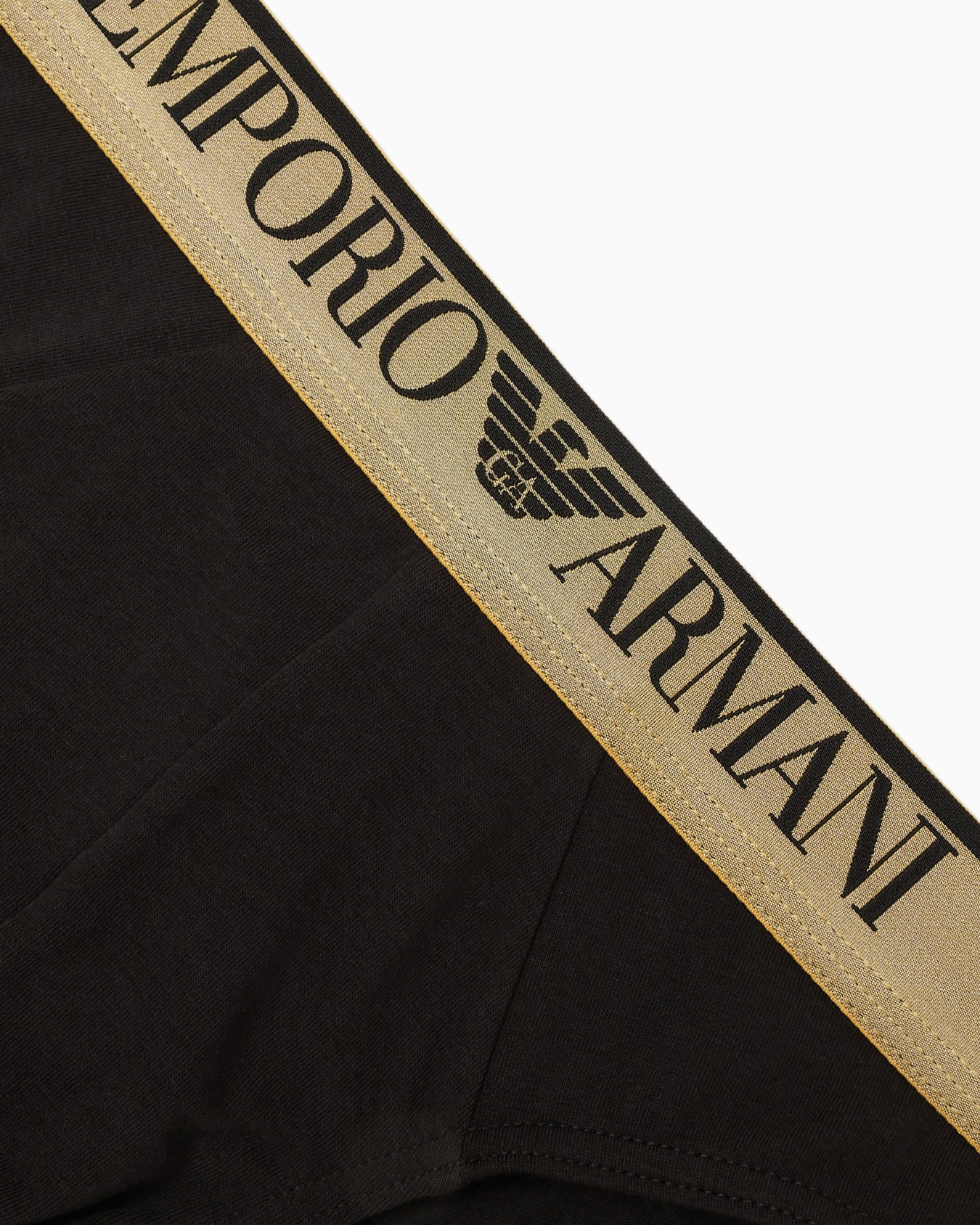 Shiny logoband elasticated waist briefs Slide 3