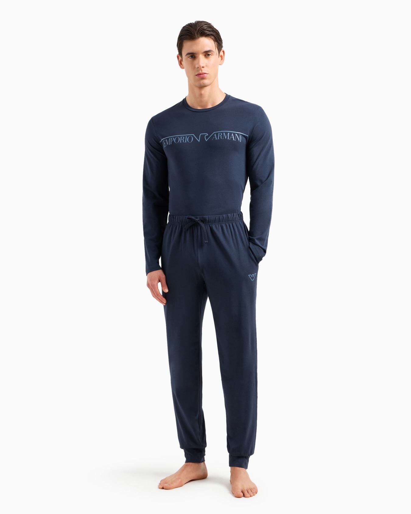 ASV megalogo organic-cotton pyjamas Slide 1