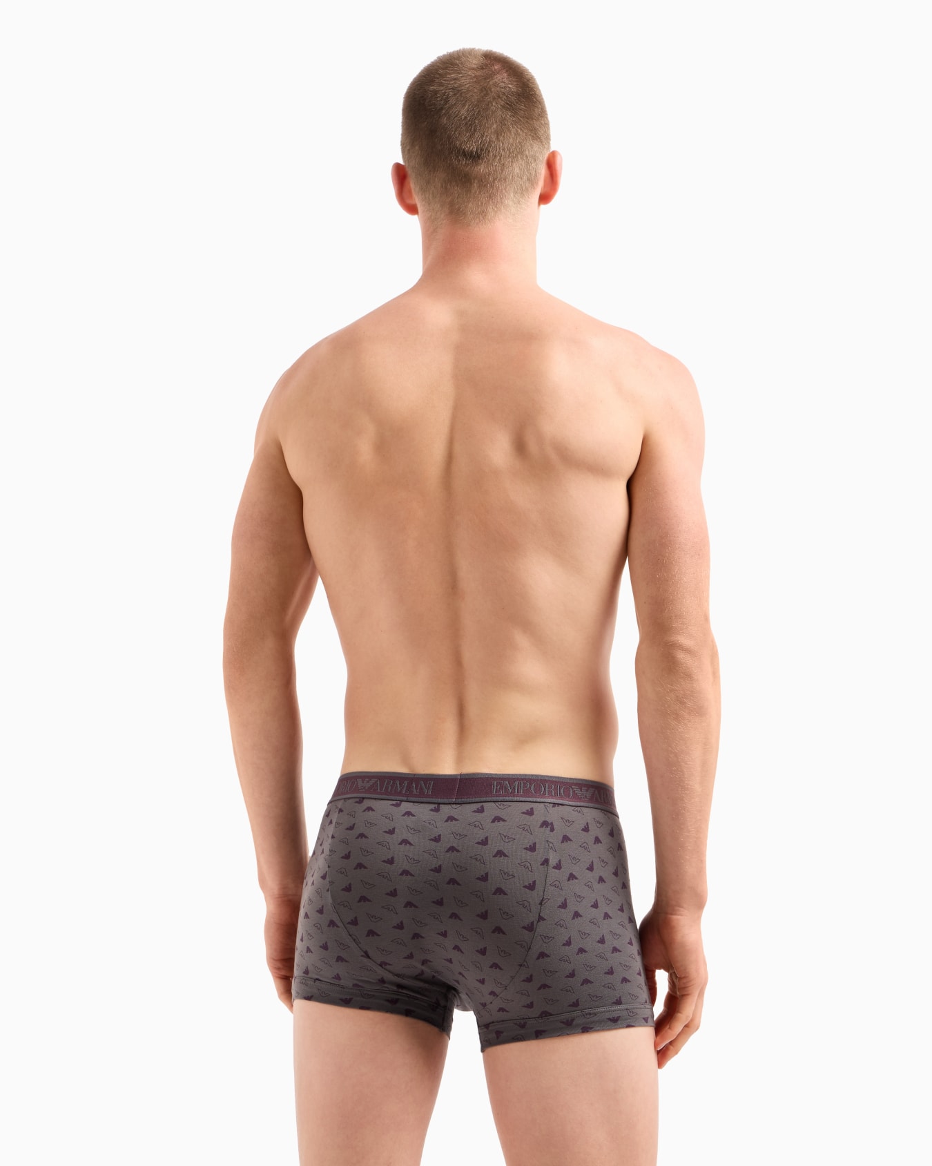 Three-pack of boxer briefs with core logo waistband Slide 2