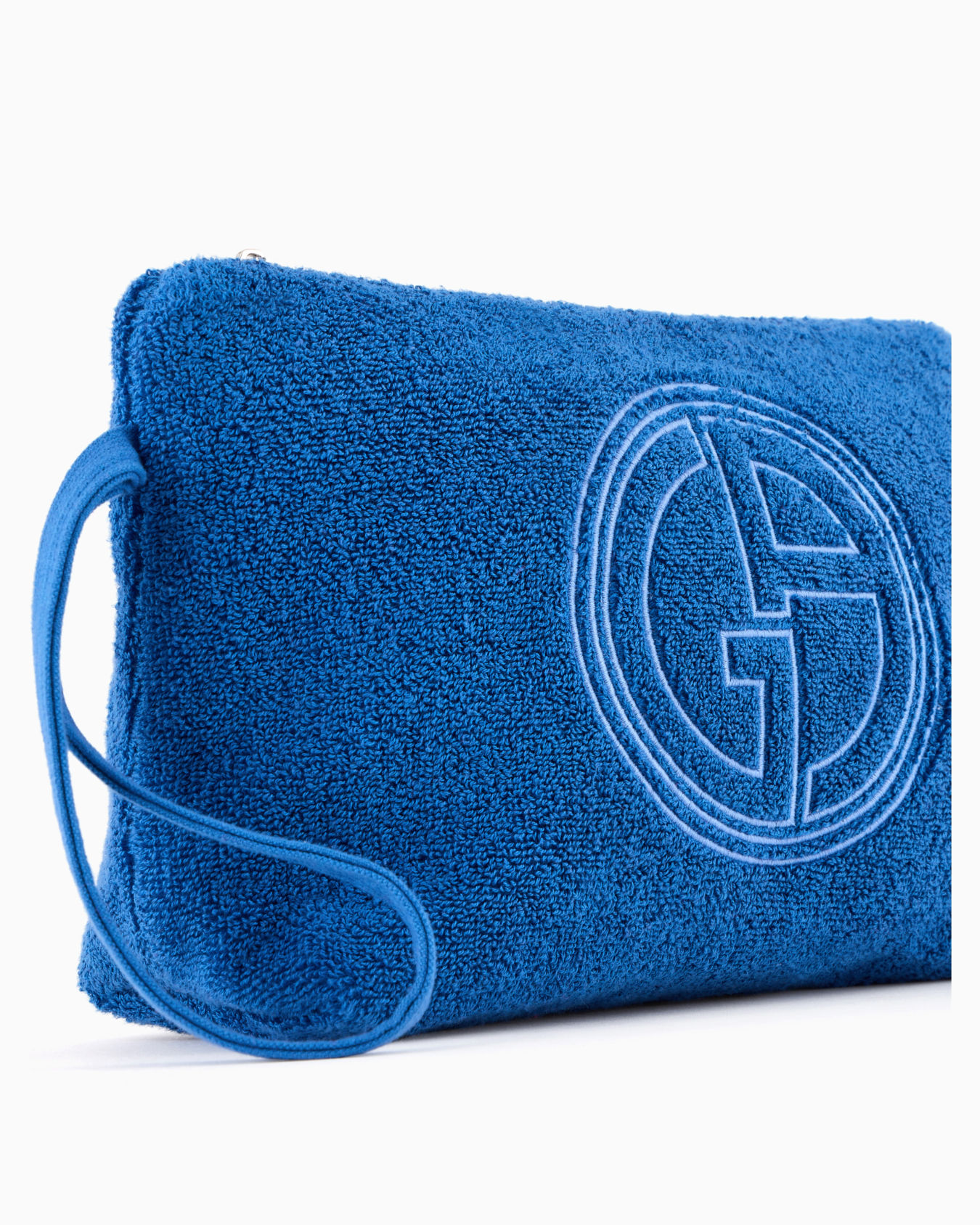 Cotton terry clutch bag Slide 3