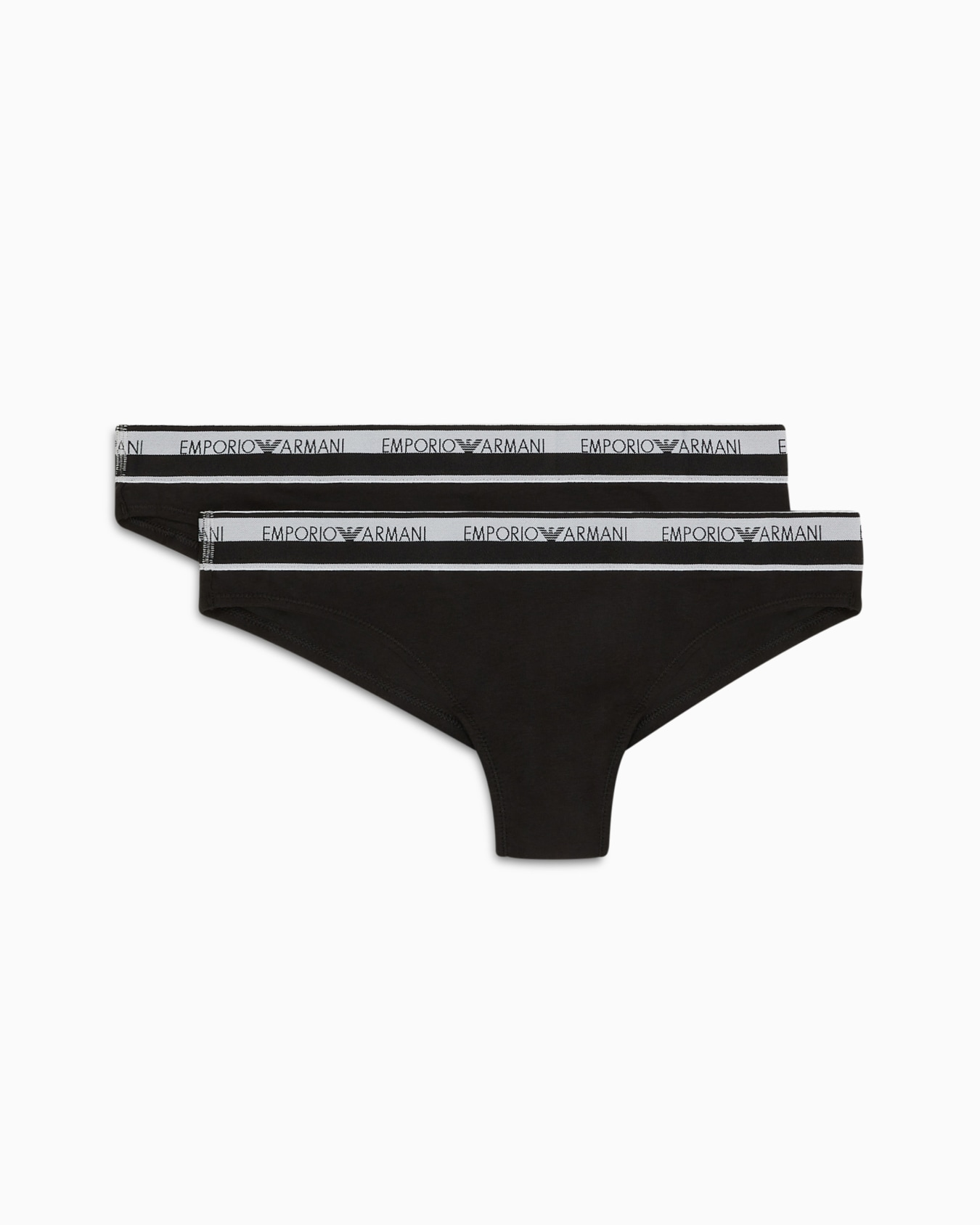 ASV two-pack of iconic logo band organic cotton Brazilian briefs Slide 0