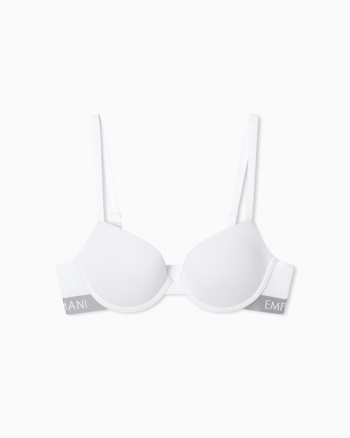Iconic logo push-up bra Slide 0