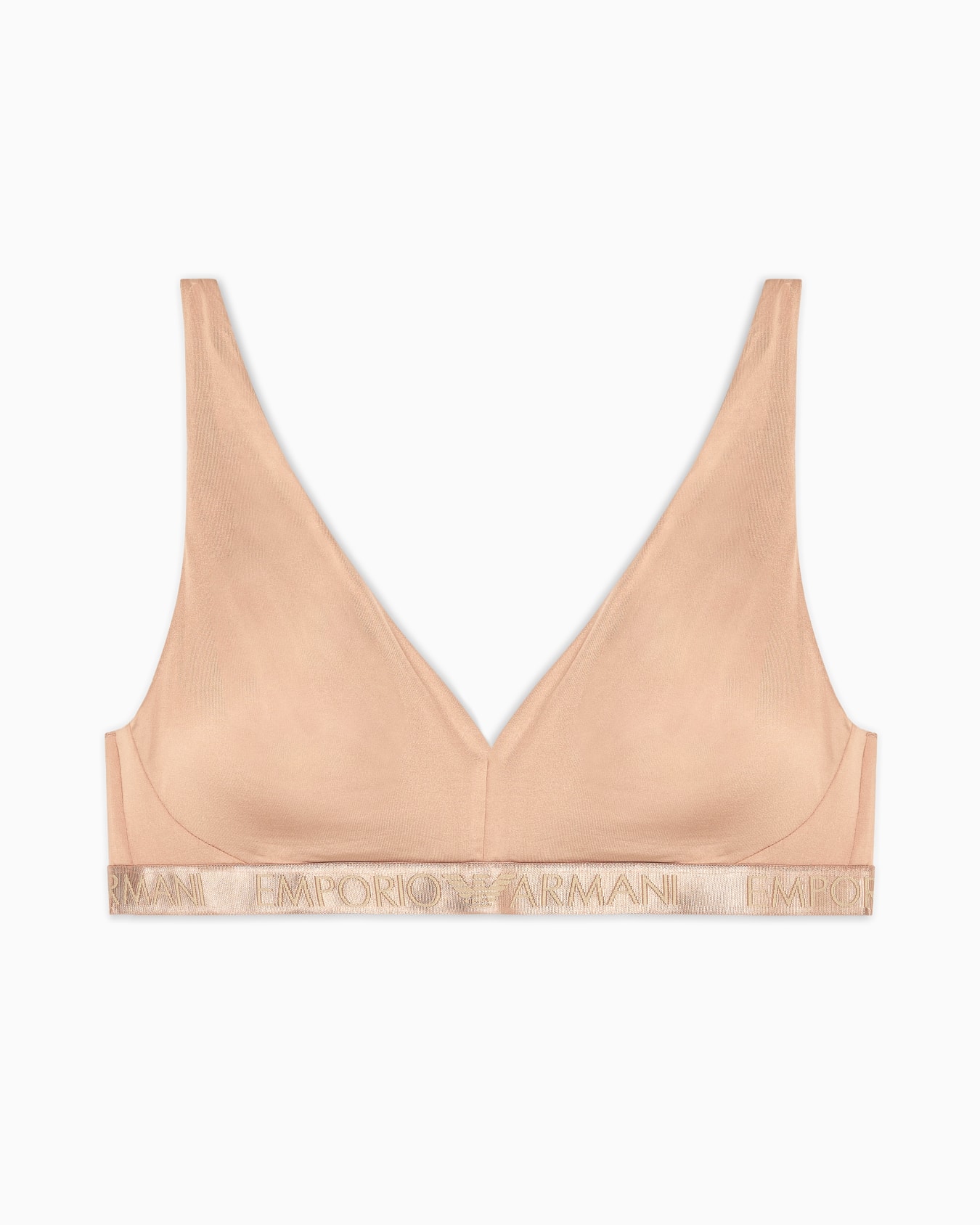Iconic microfibre bralette with removable cups Slide 0