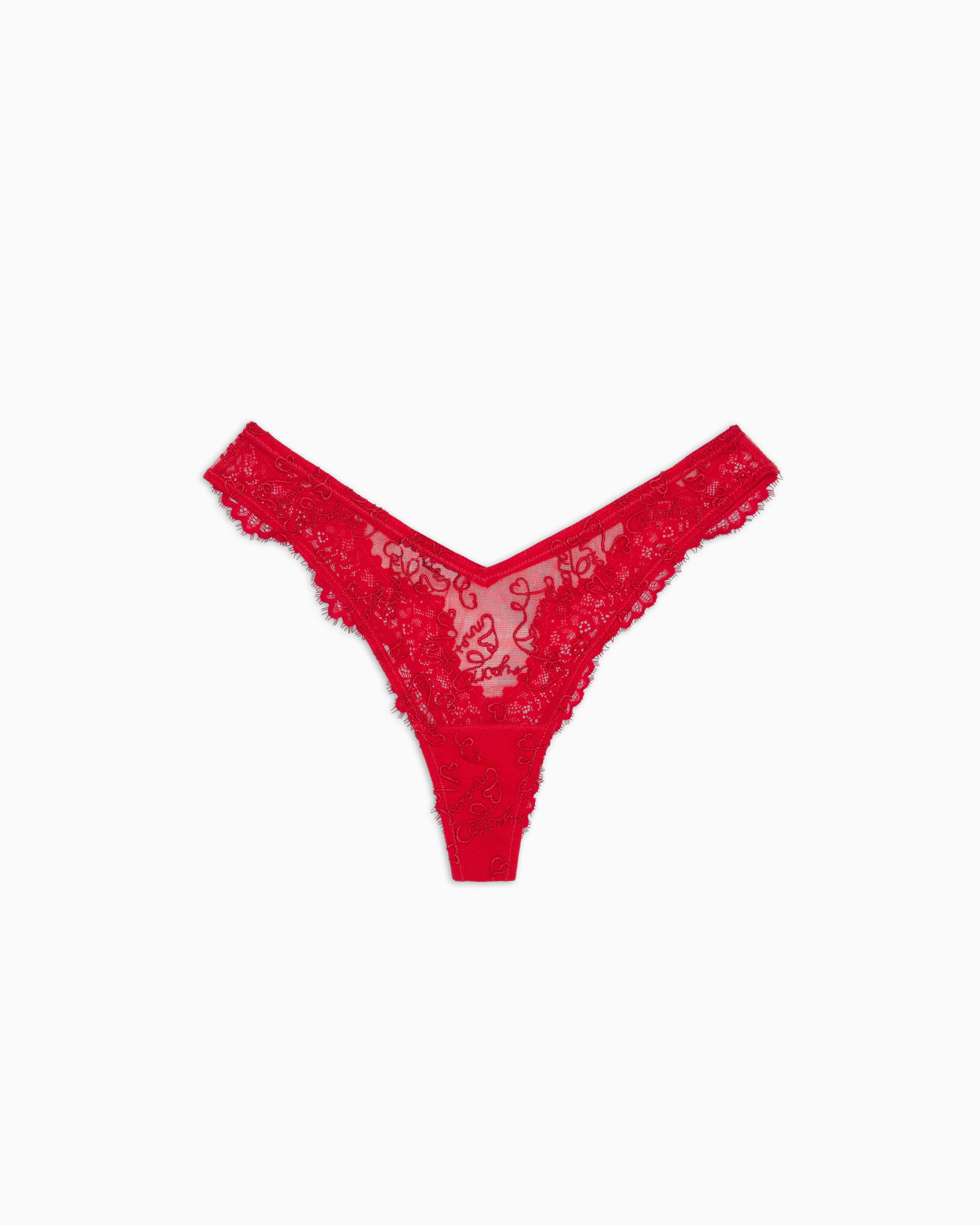 Tanga de malla con logotipo integral Holidays bordado Diapositiva 0