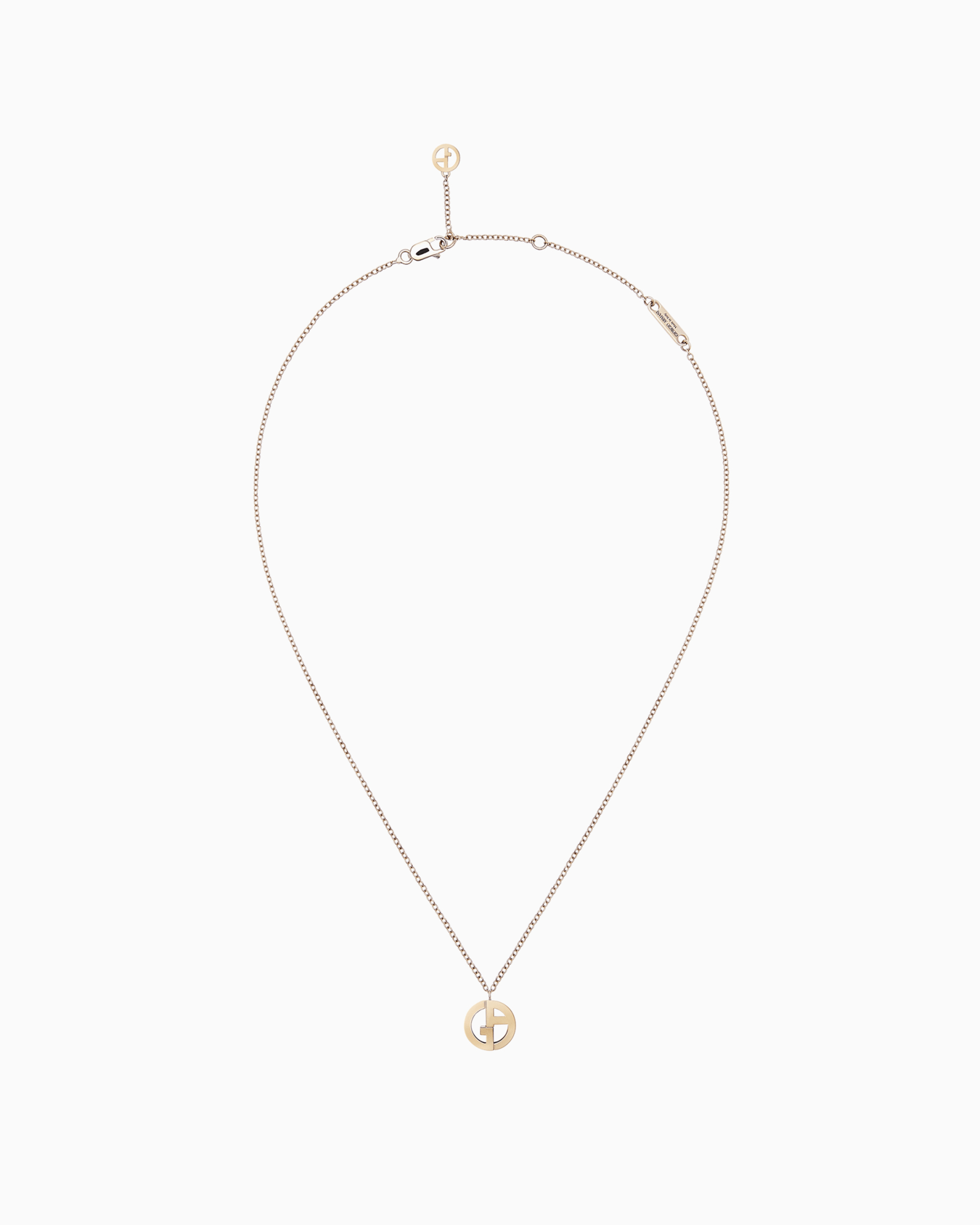 18K white-gold Borgonuovo pendant necklace Slide 0