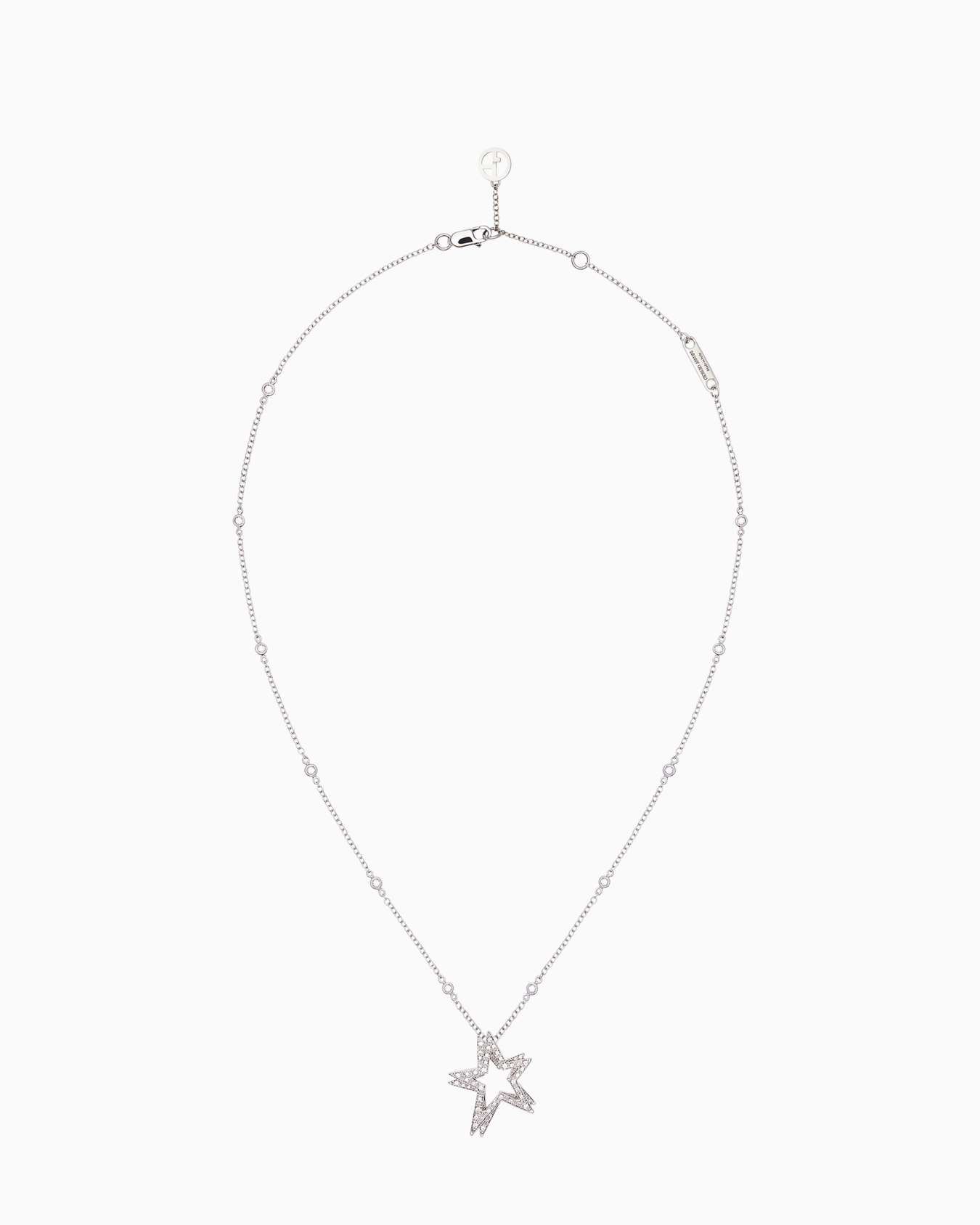 Collana Firmamento in oro bianco 18 kt e diamanti Slide 0
