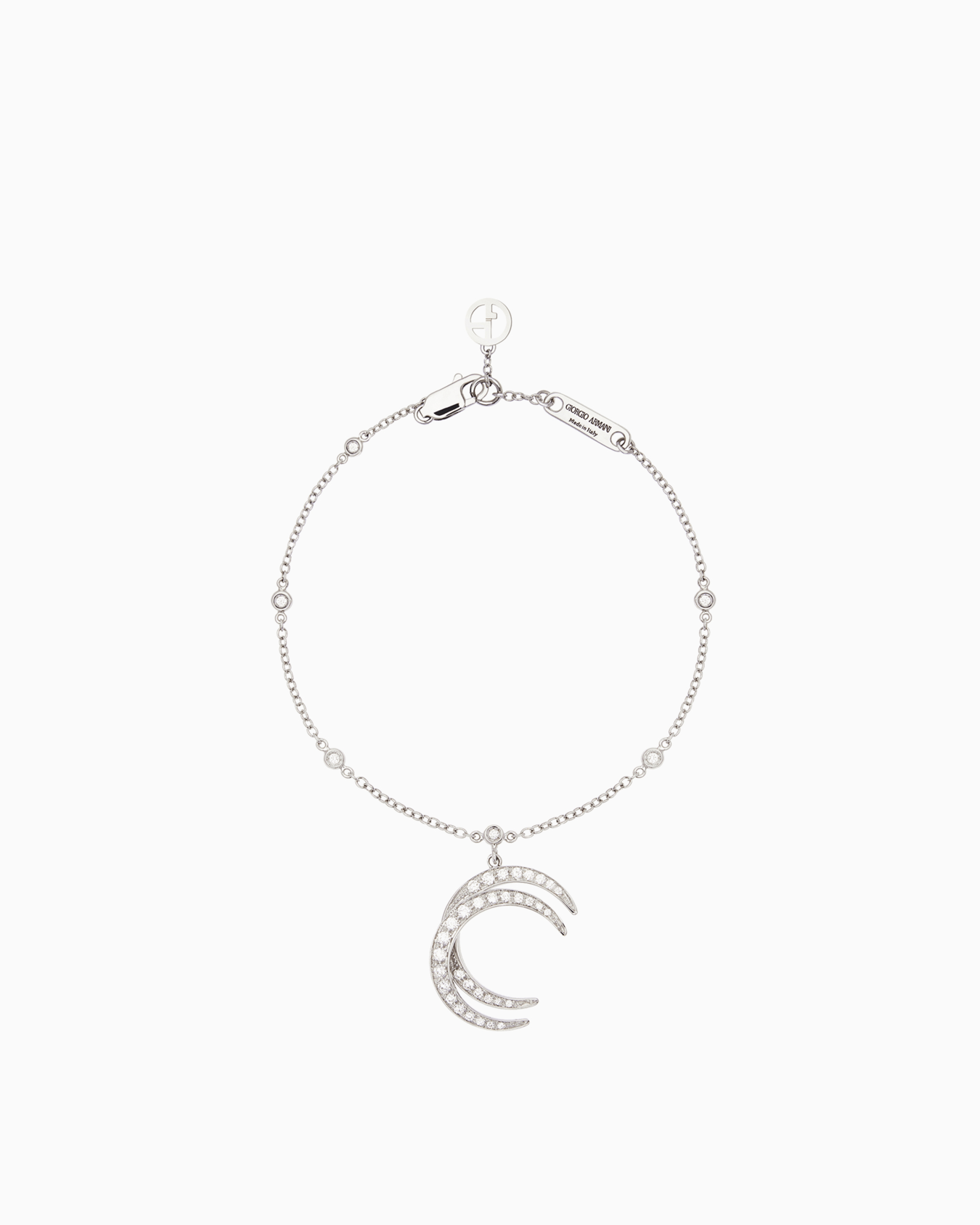 Bracciale Firmamento in oro bianco 18 kt e diamanti Slide 0