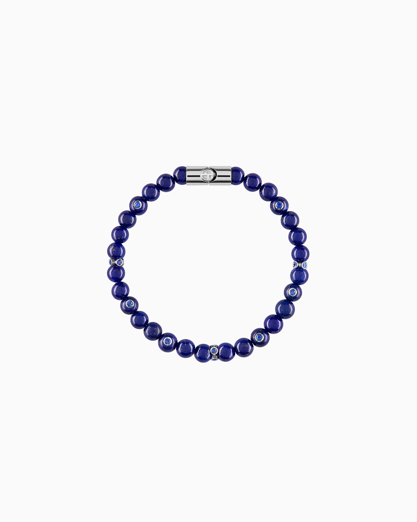 Bracciale Firmamento in oro bianco 18 kt zaffiri e lapis Slide 1