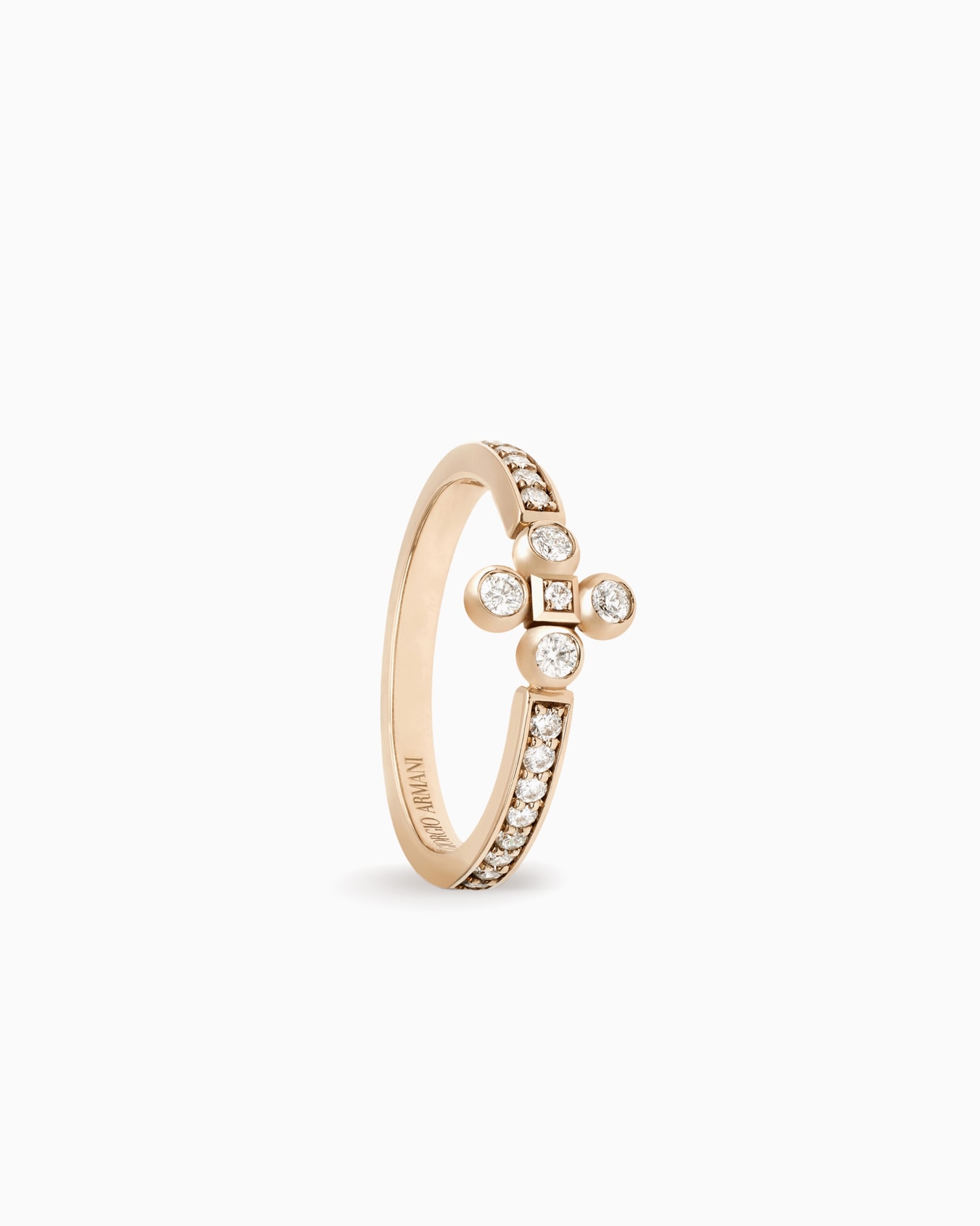 18k gold and diamond Gioia ring Slide 0