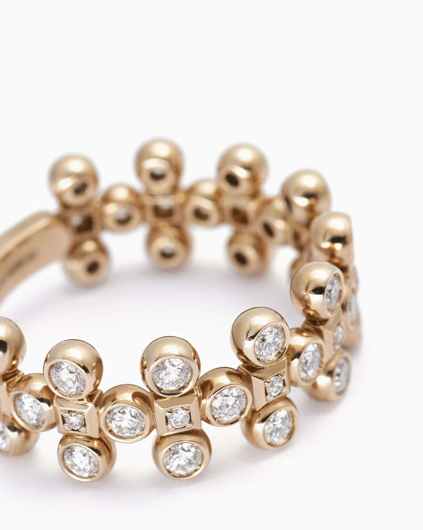 18k gold and diamond Gioia ring Folie 1
