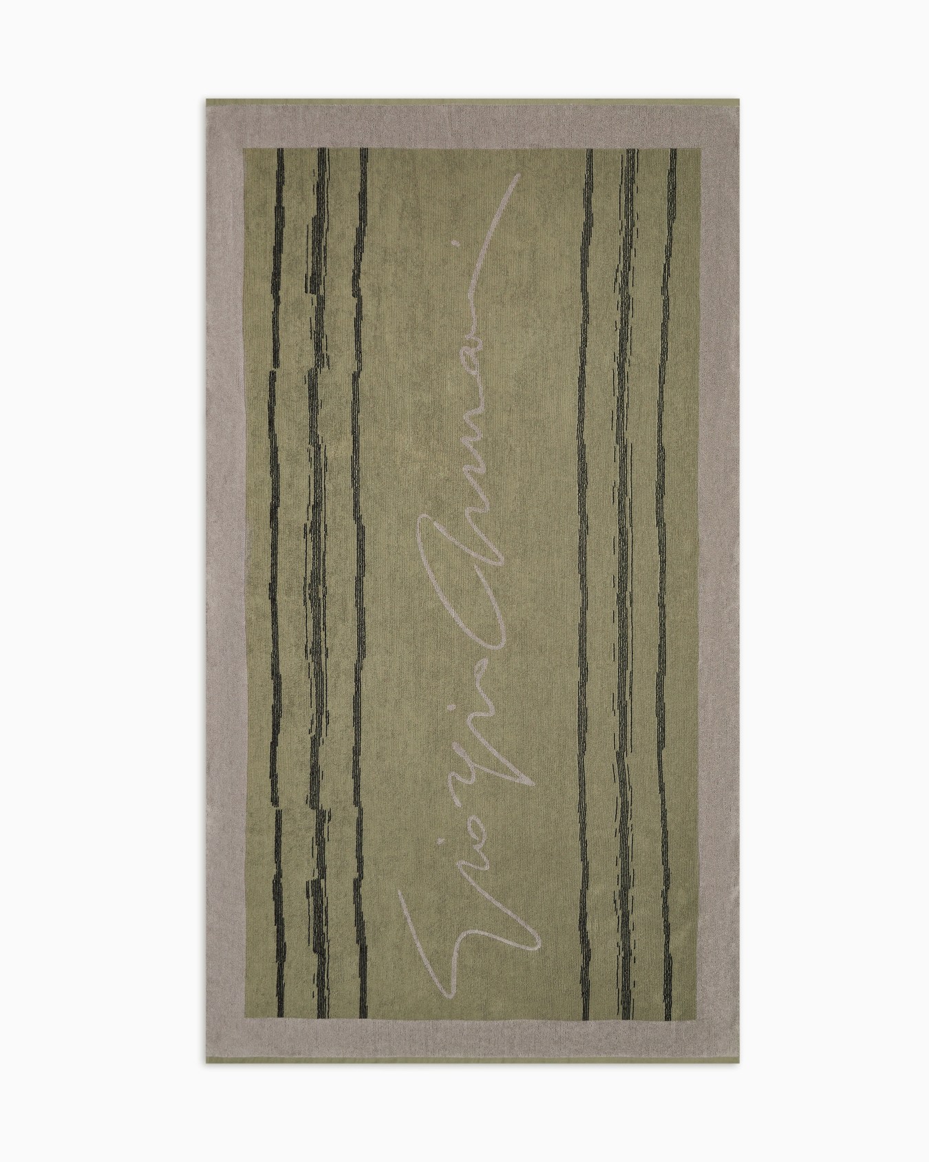 Strandtuch aus Baumwoll-Jacquard-Stoff Folie 0
