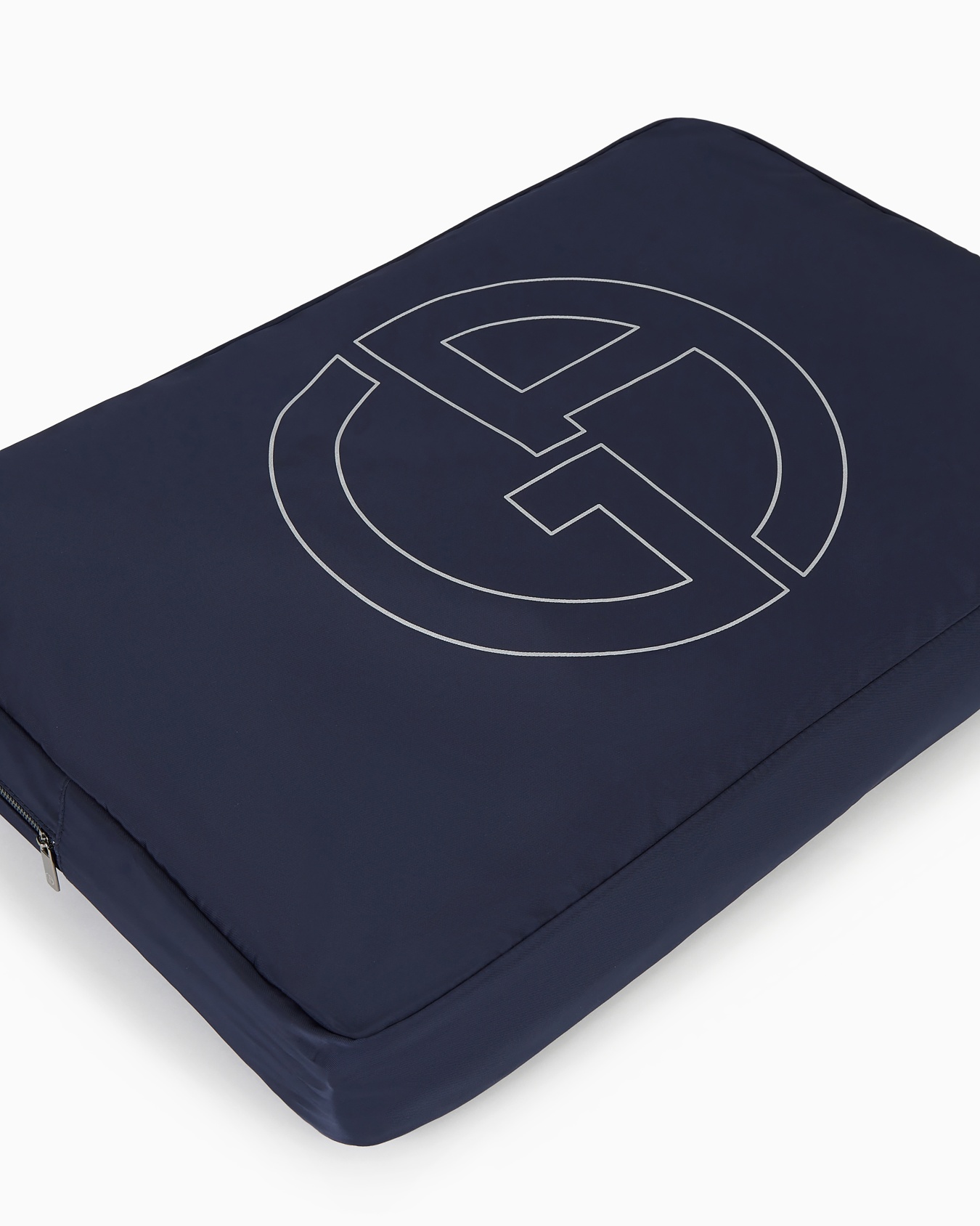 Toalla de playa de rizo de algodón con maxilogotipo GA en tejido jacquard Diapositiva 2