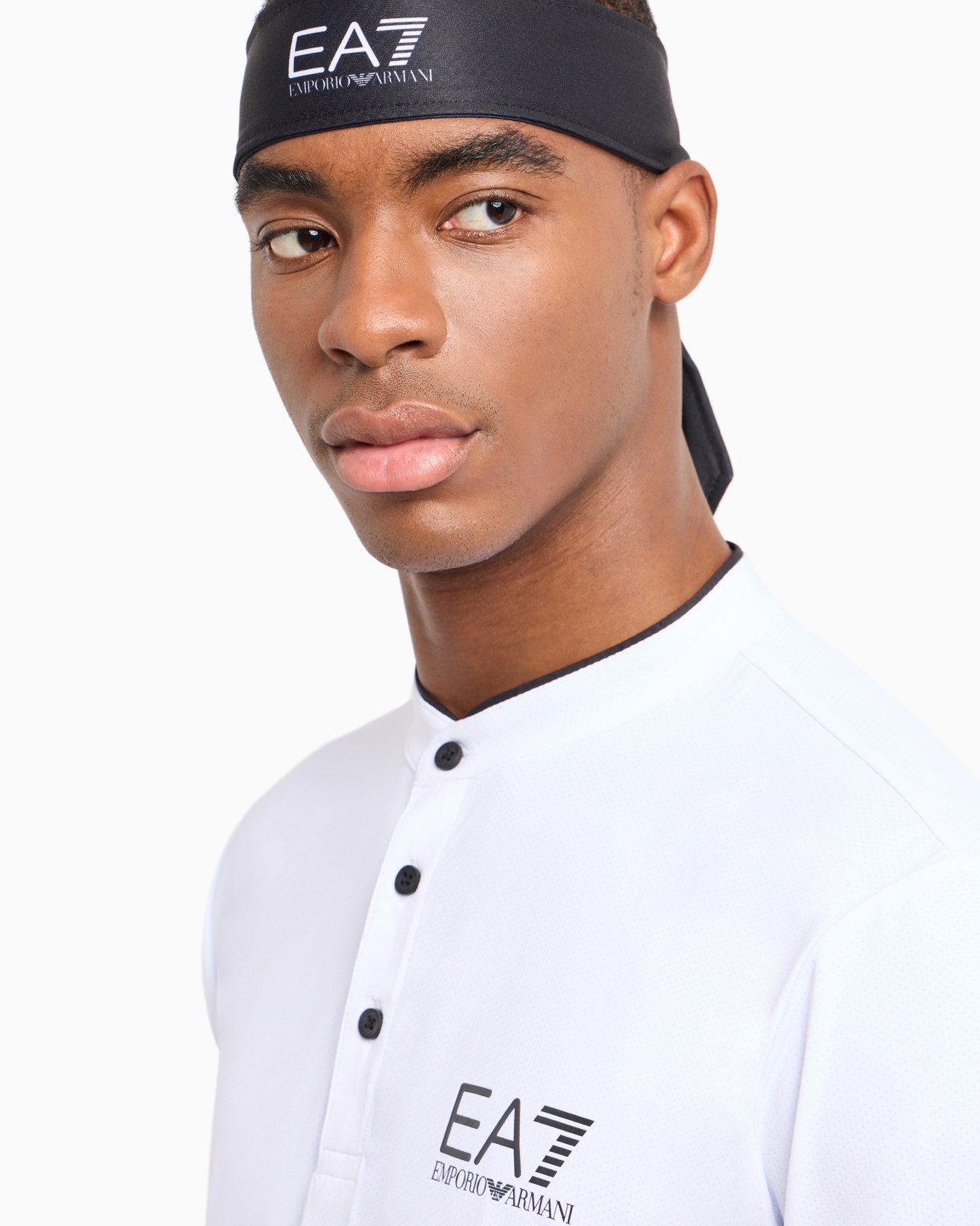Tennis Pro cotton-blend headband Slide 2