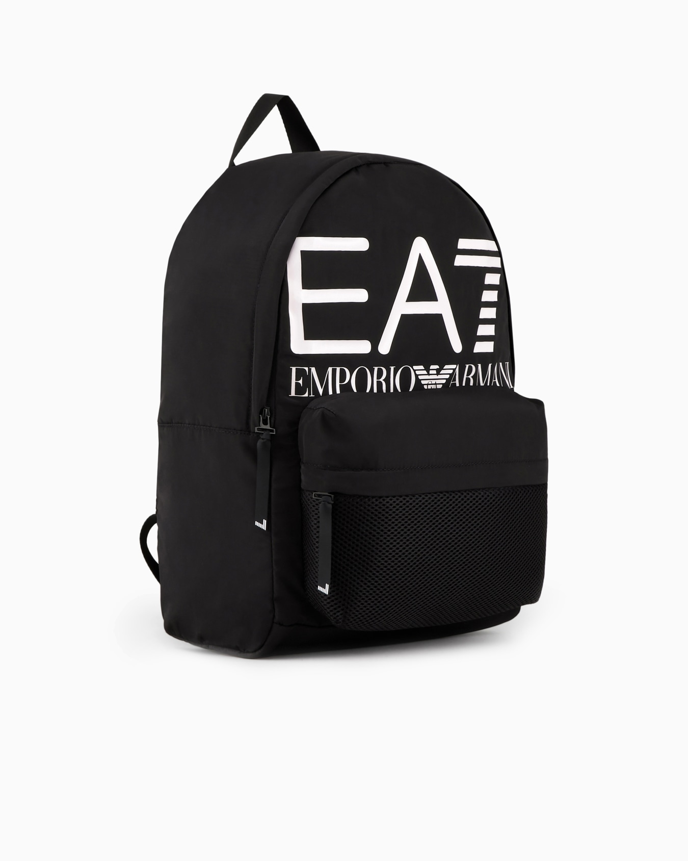 Sac à dos avec grand logo en tissu technique Diapositive 1