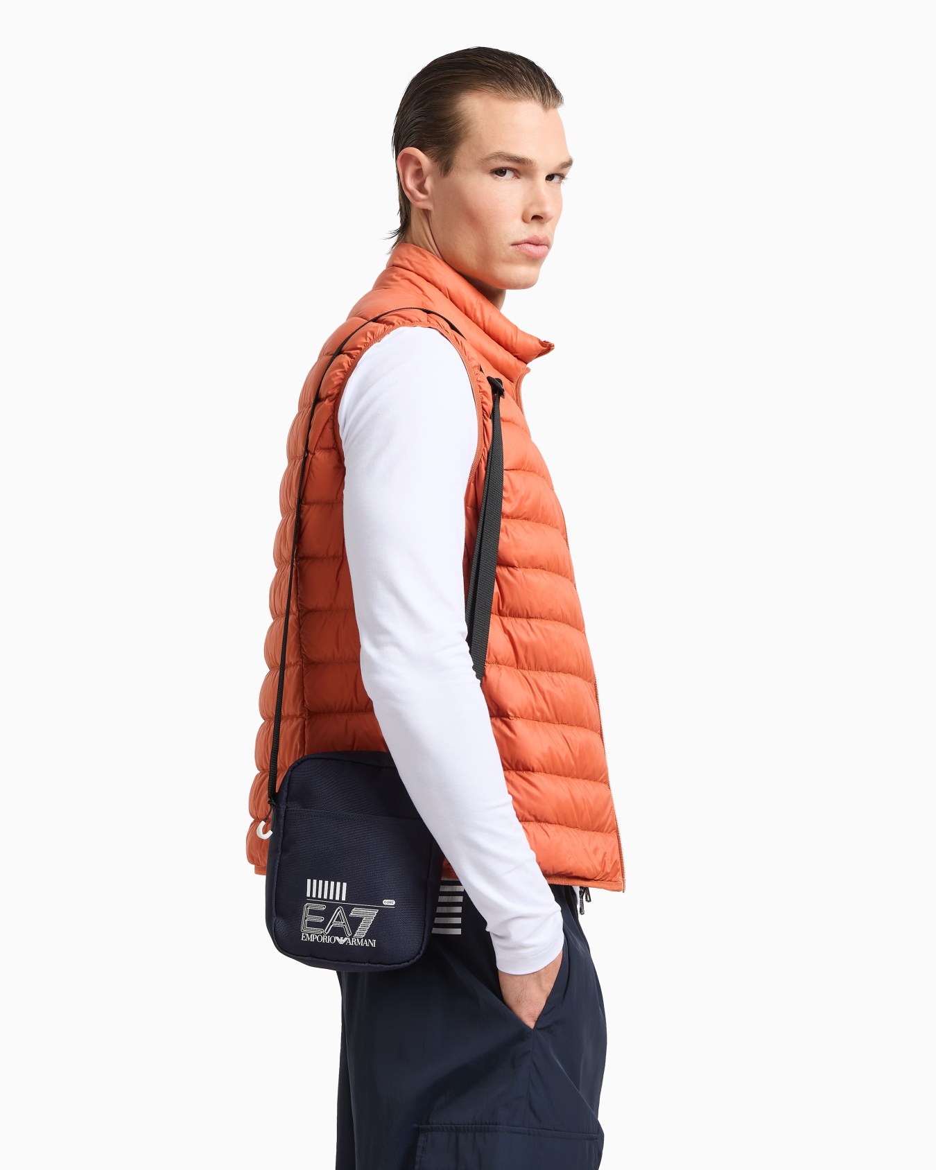 Small ASV recycled-fabric Train Core shoulder bag Slide 5