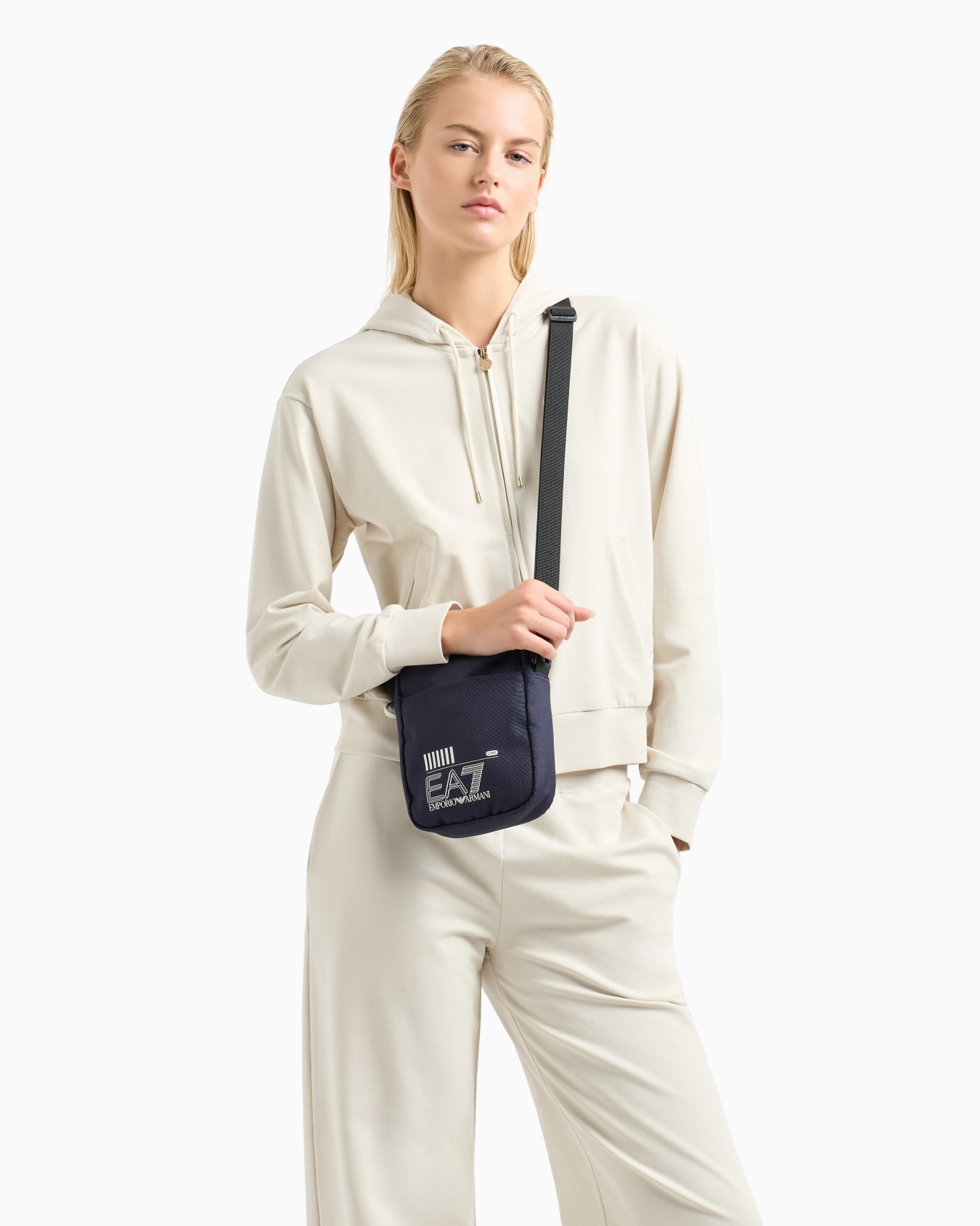 Small ASV recycled-fabric Train Core shoulder bag Slide 6