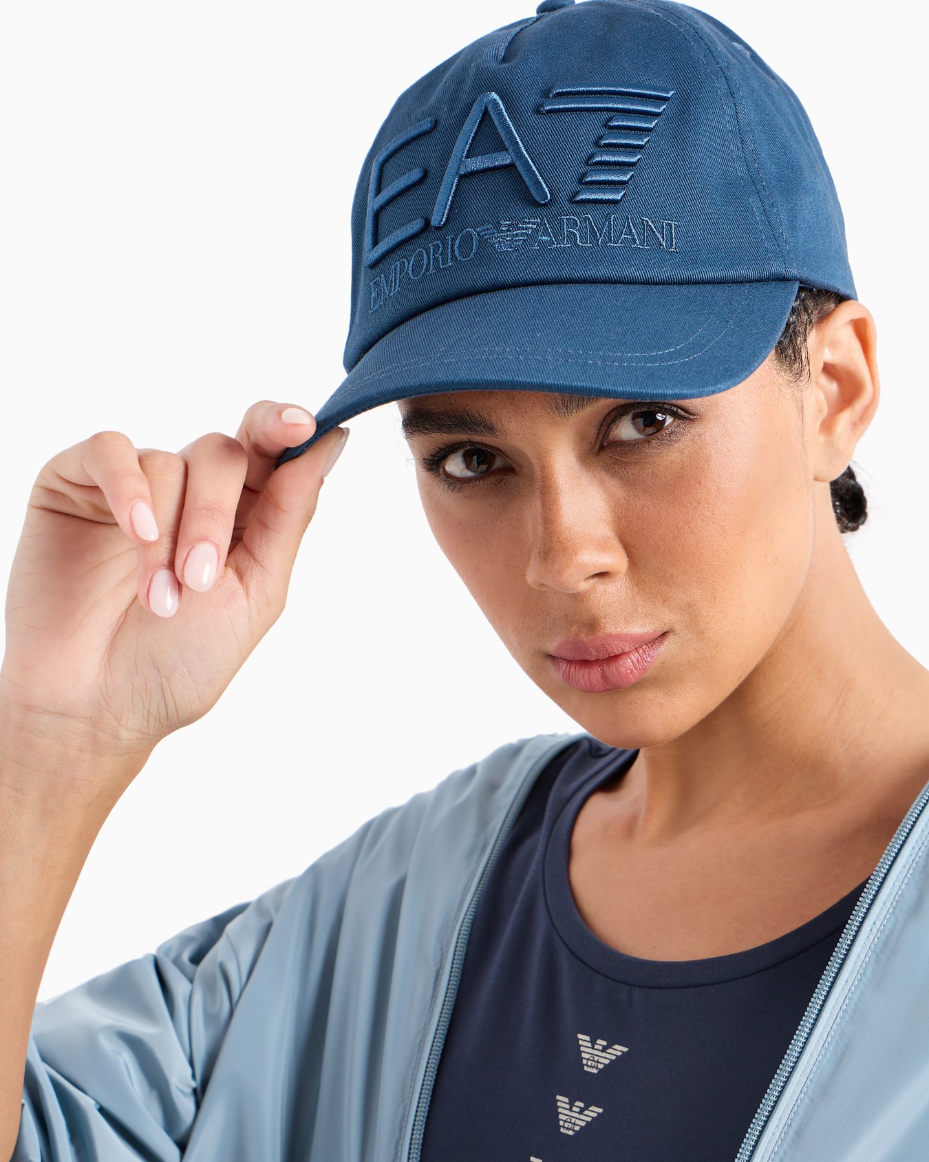 Gorra de béisbol de algodón Logo Series Diapositiva 3