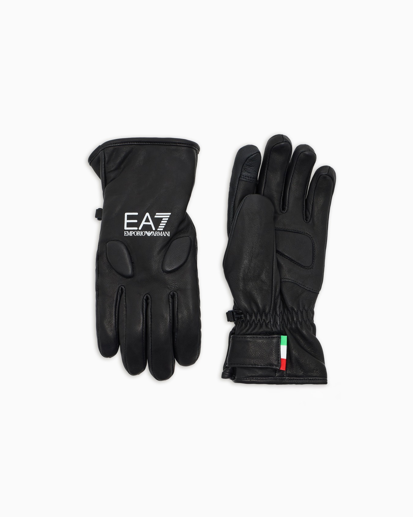 Technical leather ski gloves Slide 0