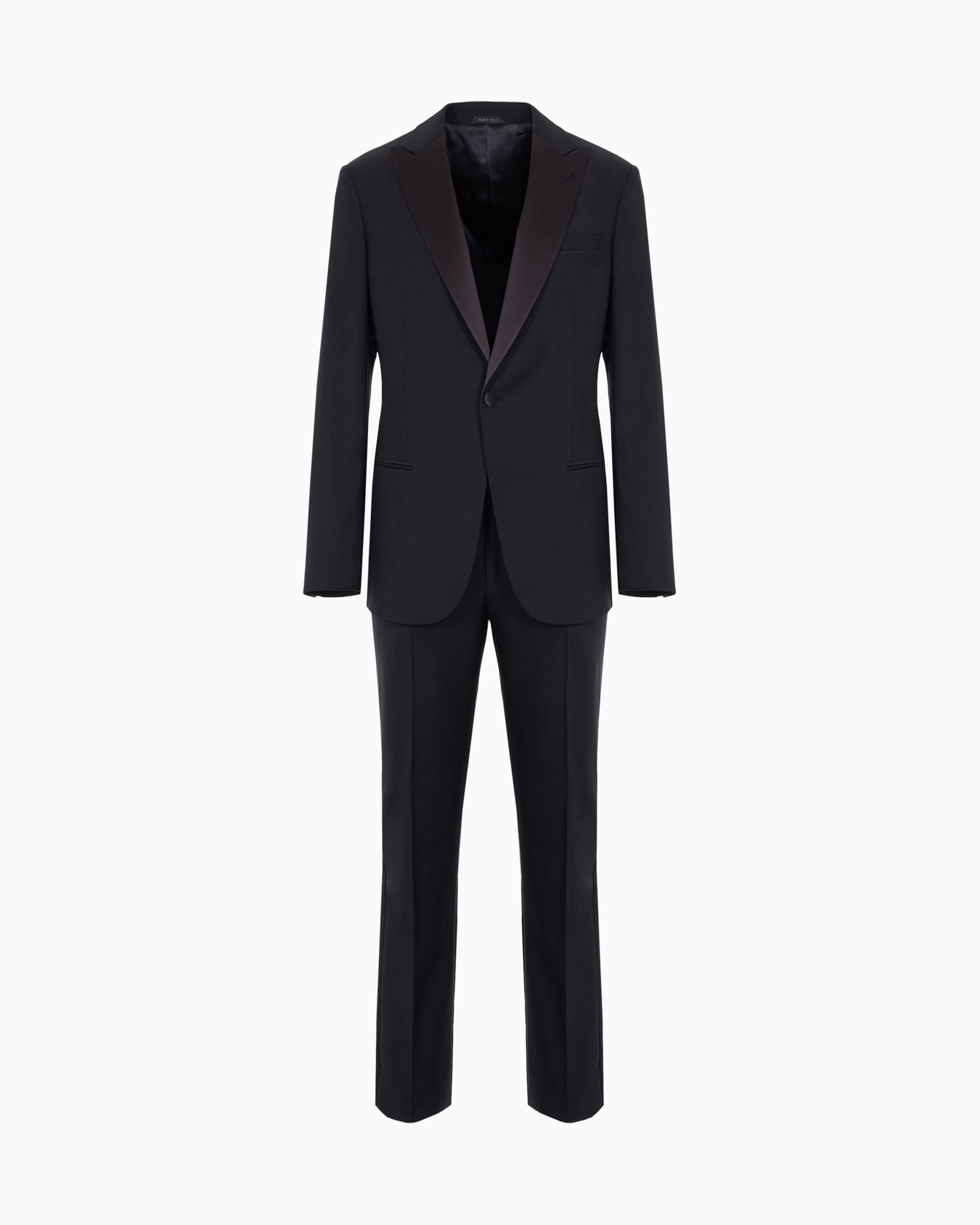 Pure wool, half-canvassed, slim-fit tuxedo from the Soho line Slide 0