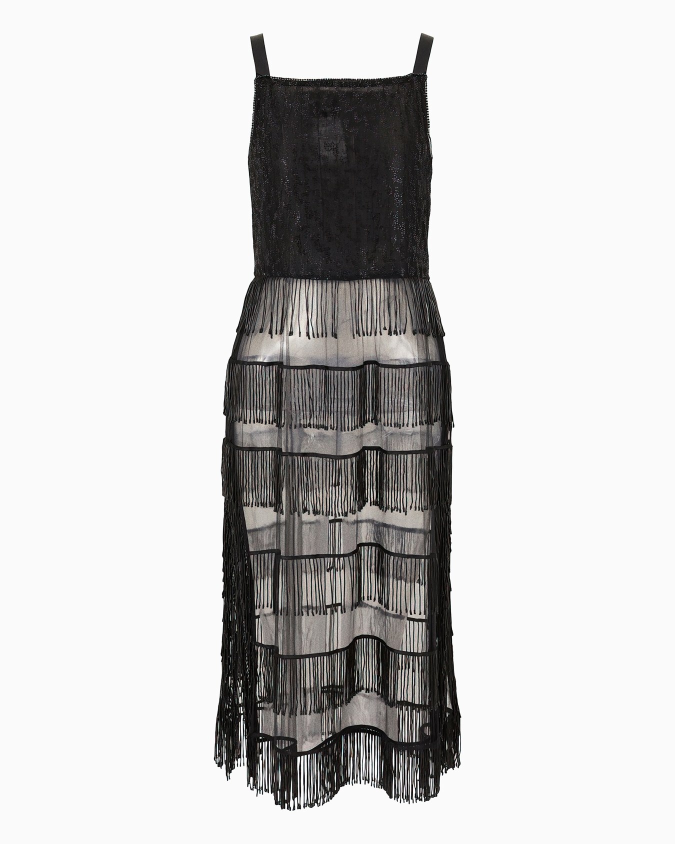 Crystal-embroidered tunic Slide 0
