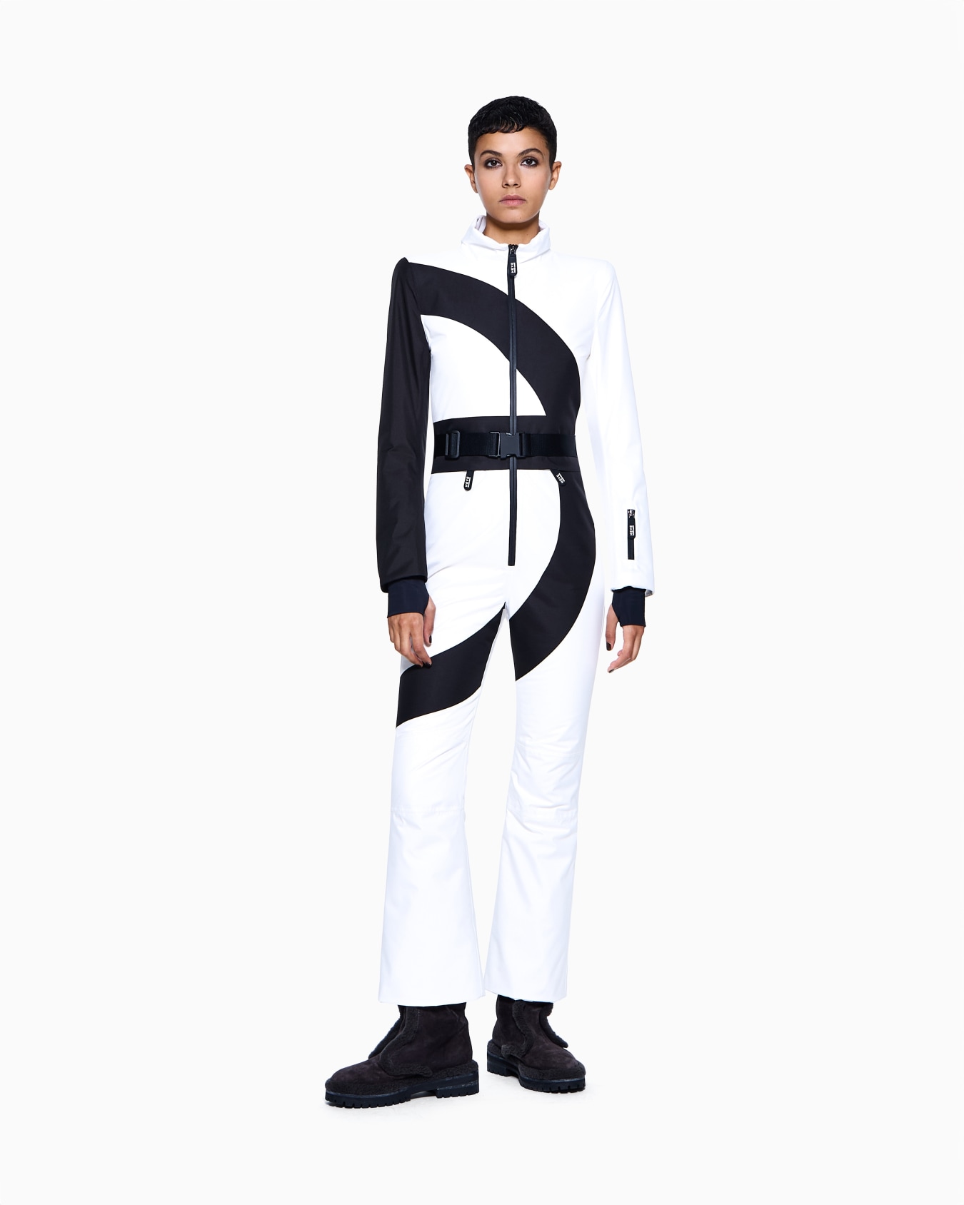 Giorgio Armani Neve technical twill ski suit Slide 1