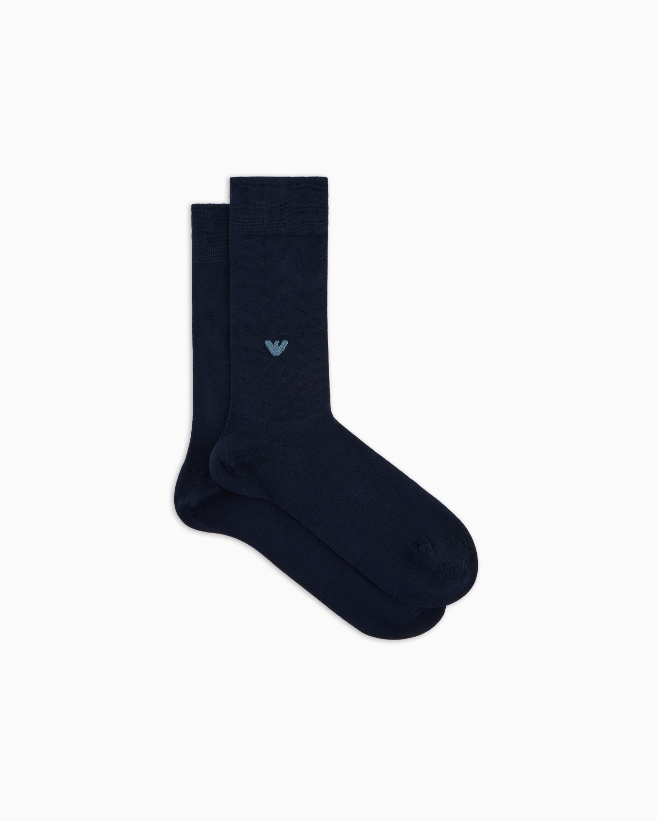 Viscose socks with eagle embroidery Slide 0