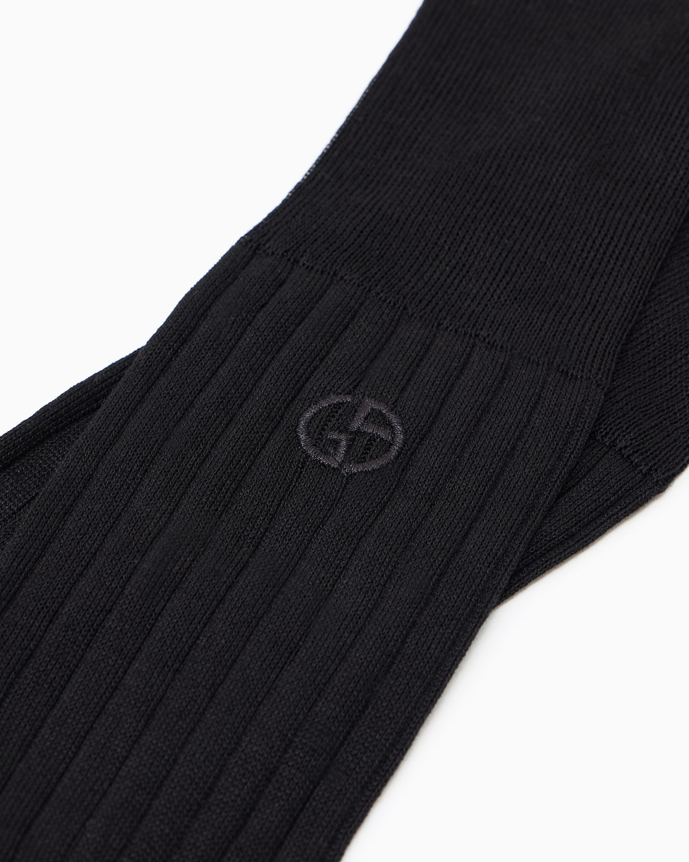 Long socks with embroidered logo Slide 1