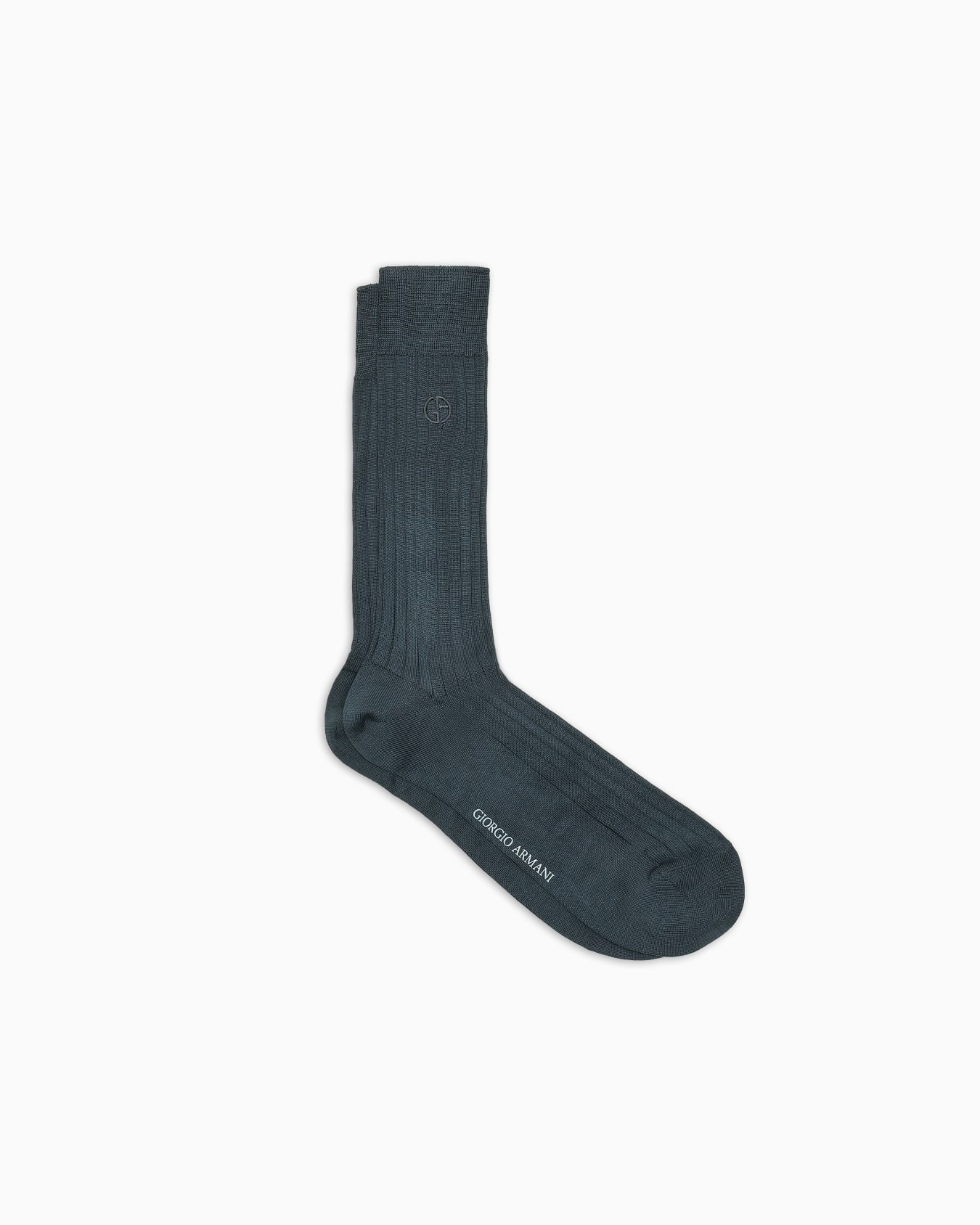 Short socks with embroidered logo Slide 0