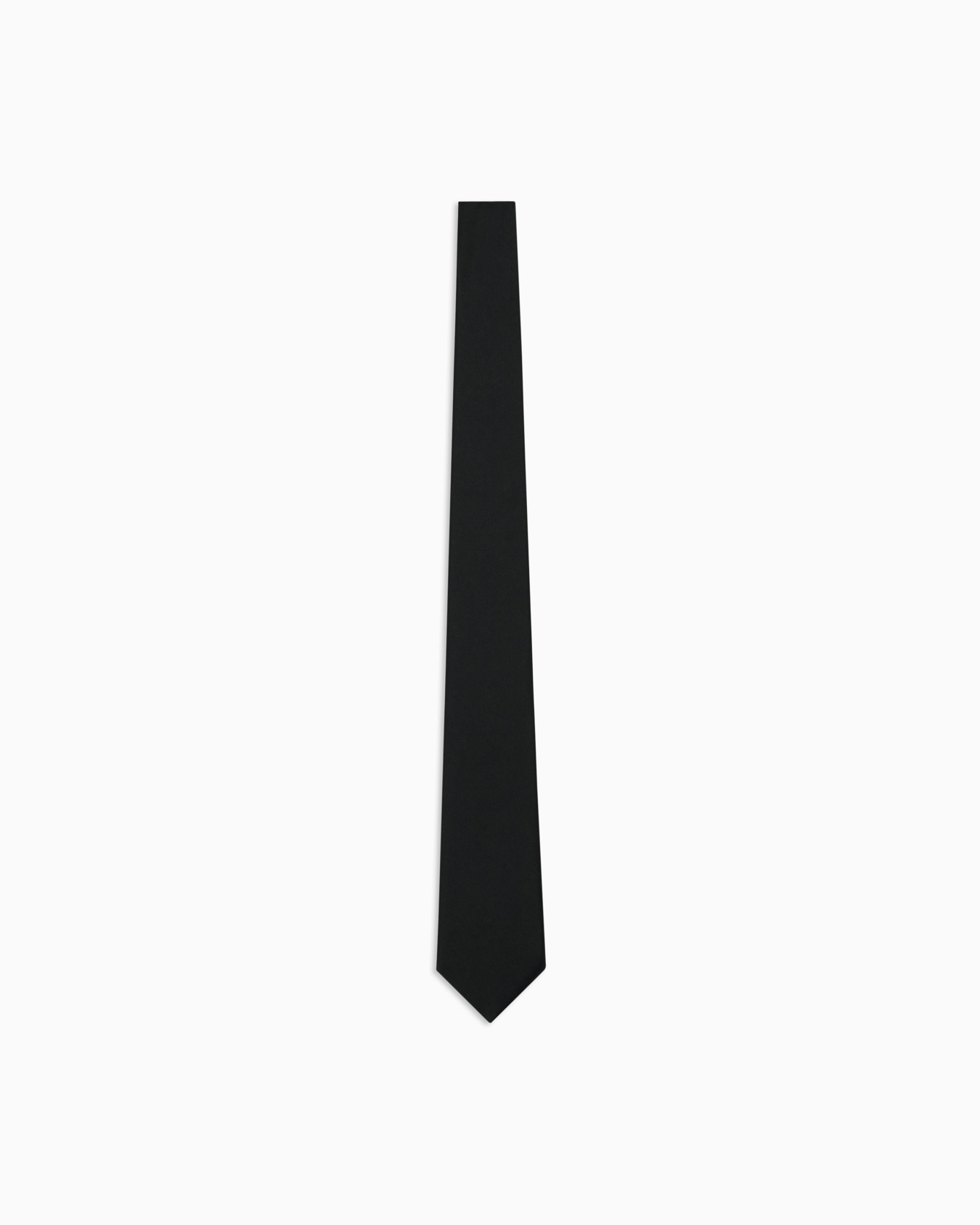 Pure silk tie with jacquard micro-motif Slide 0