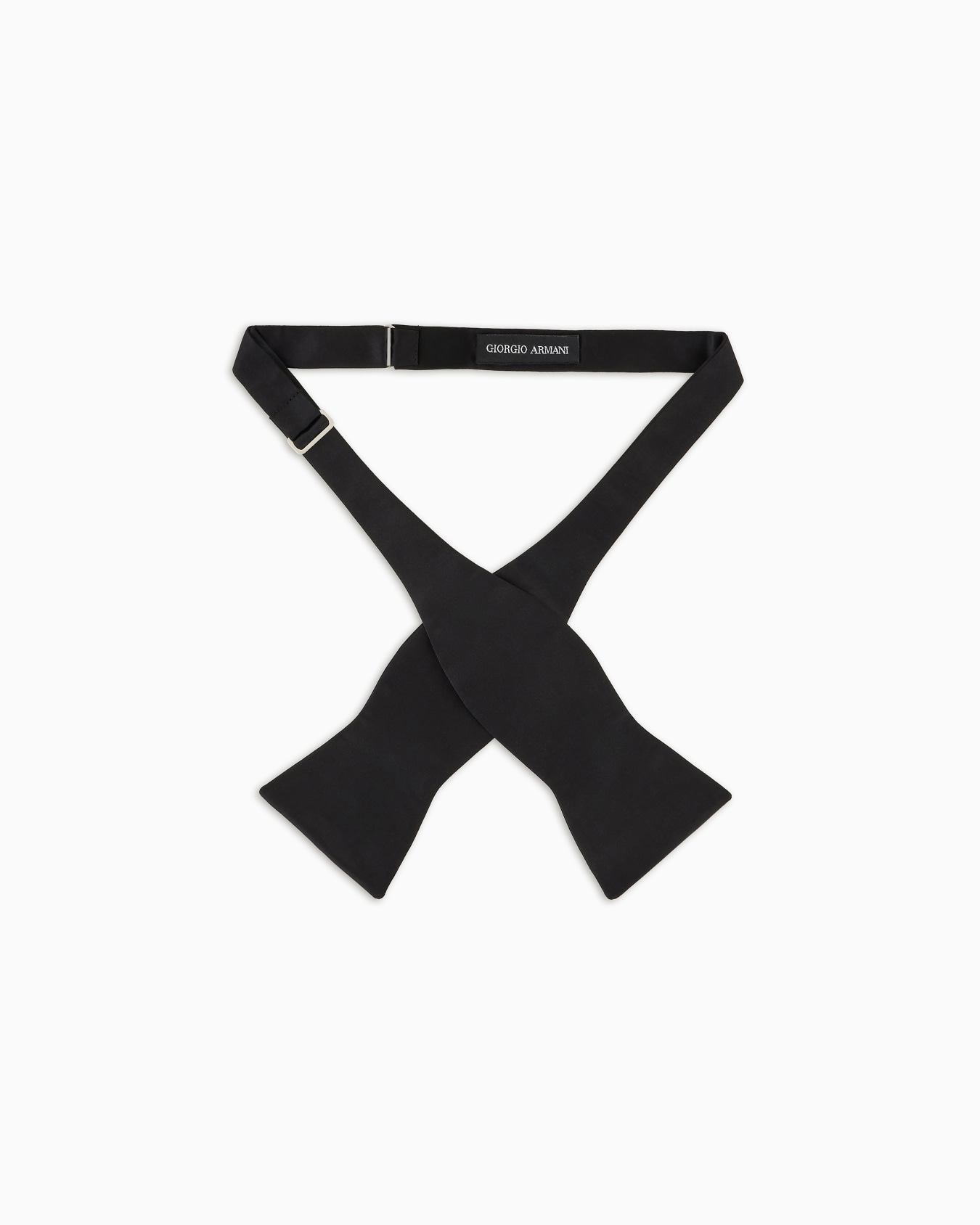 Silk self-tie bow tie Slide 0