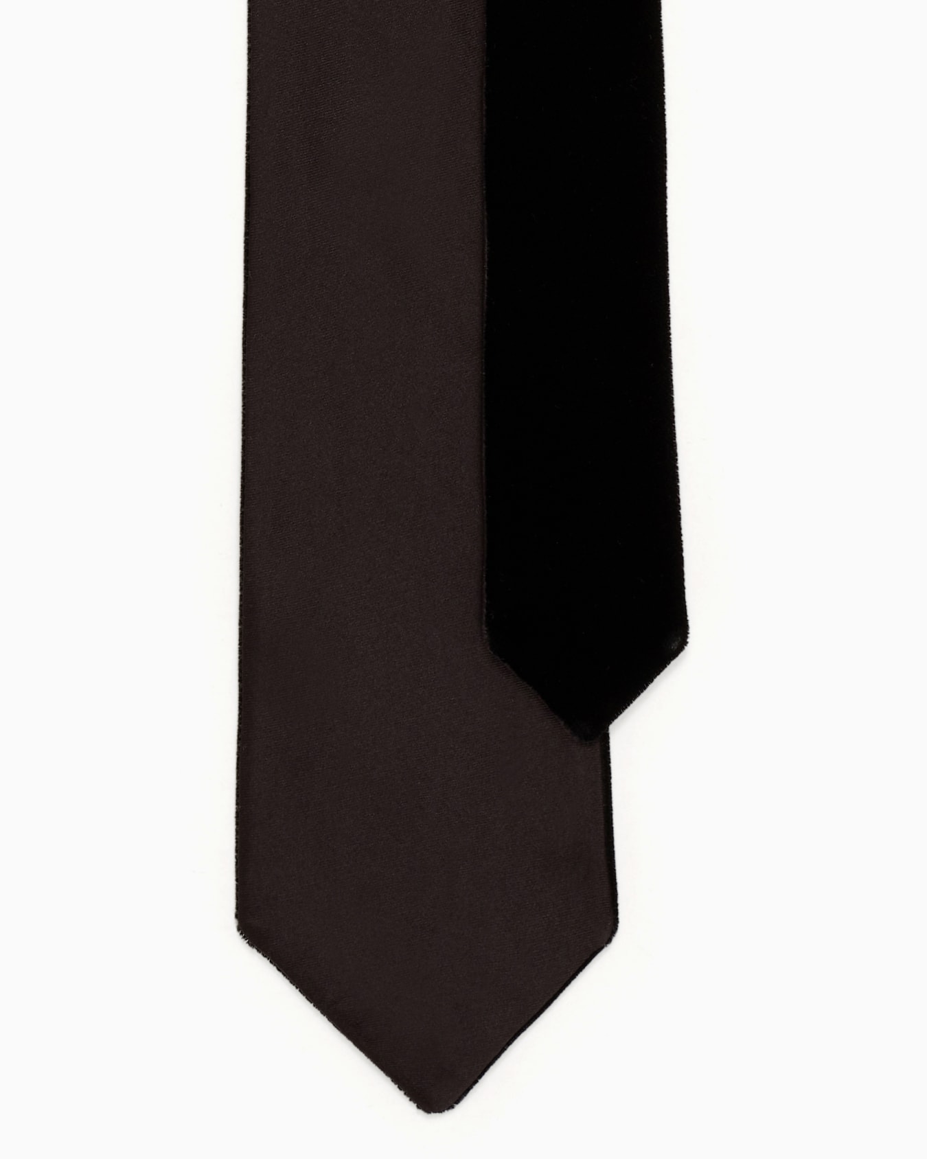 Cupro velvet tie Slide 1