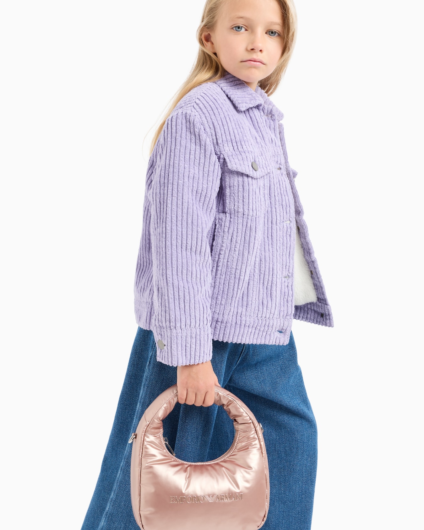 Shiny, padded nylon hobo bag with logo Slide 5
