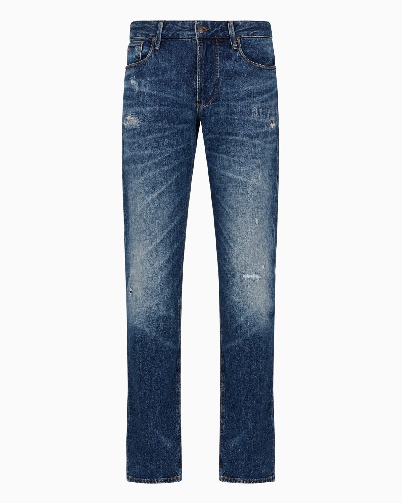 J06 slim-fit, worn-look, stretch-denim jeans Slide 0