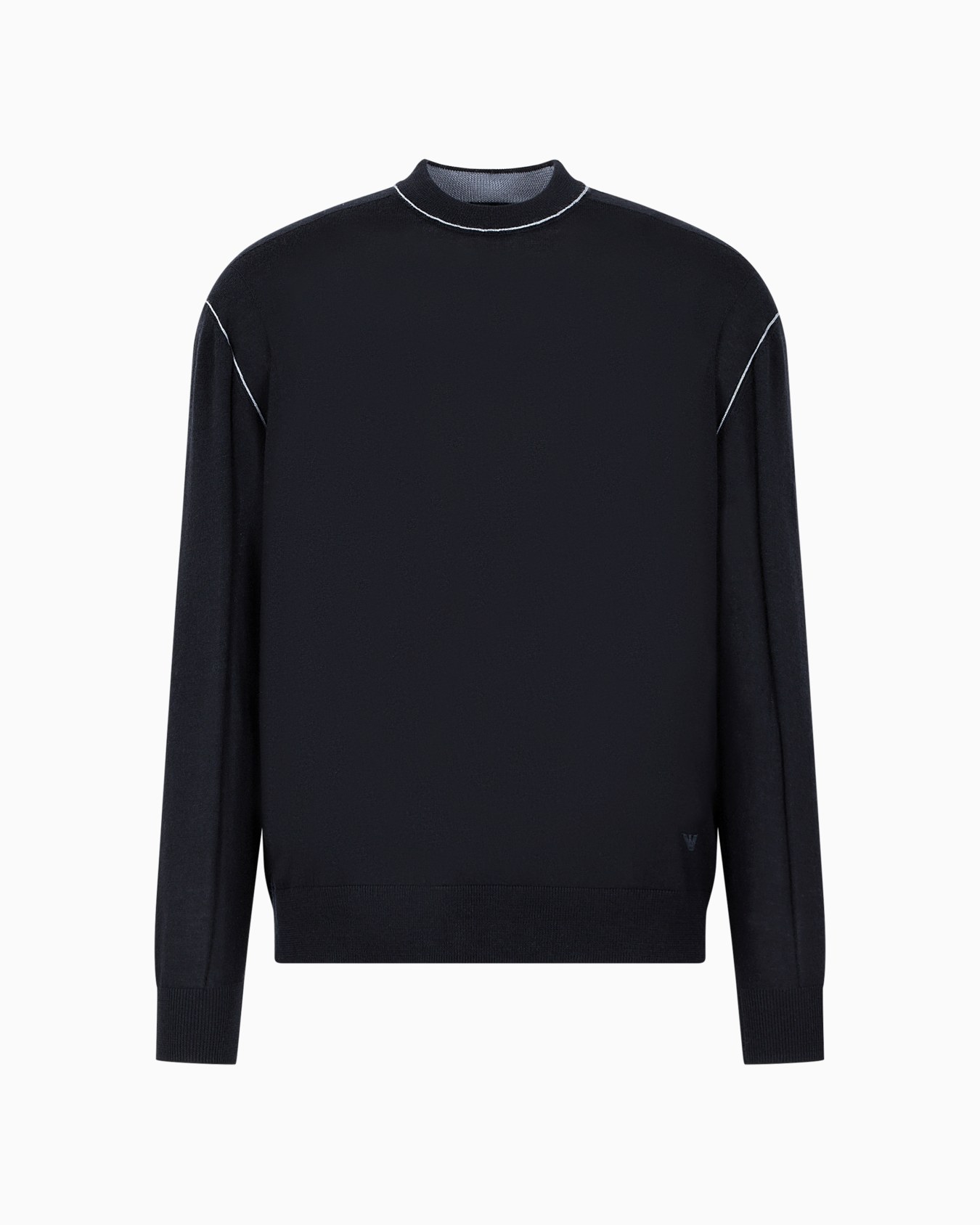 Plain-knit wool jumper Slide 0