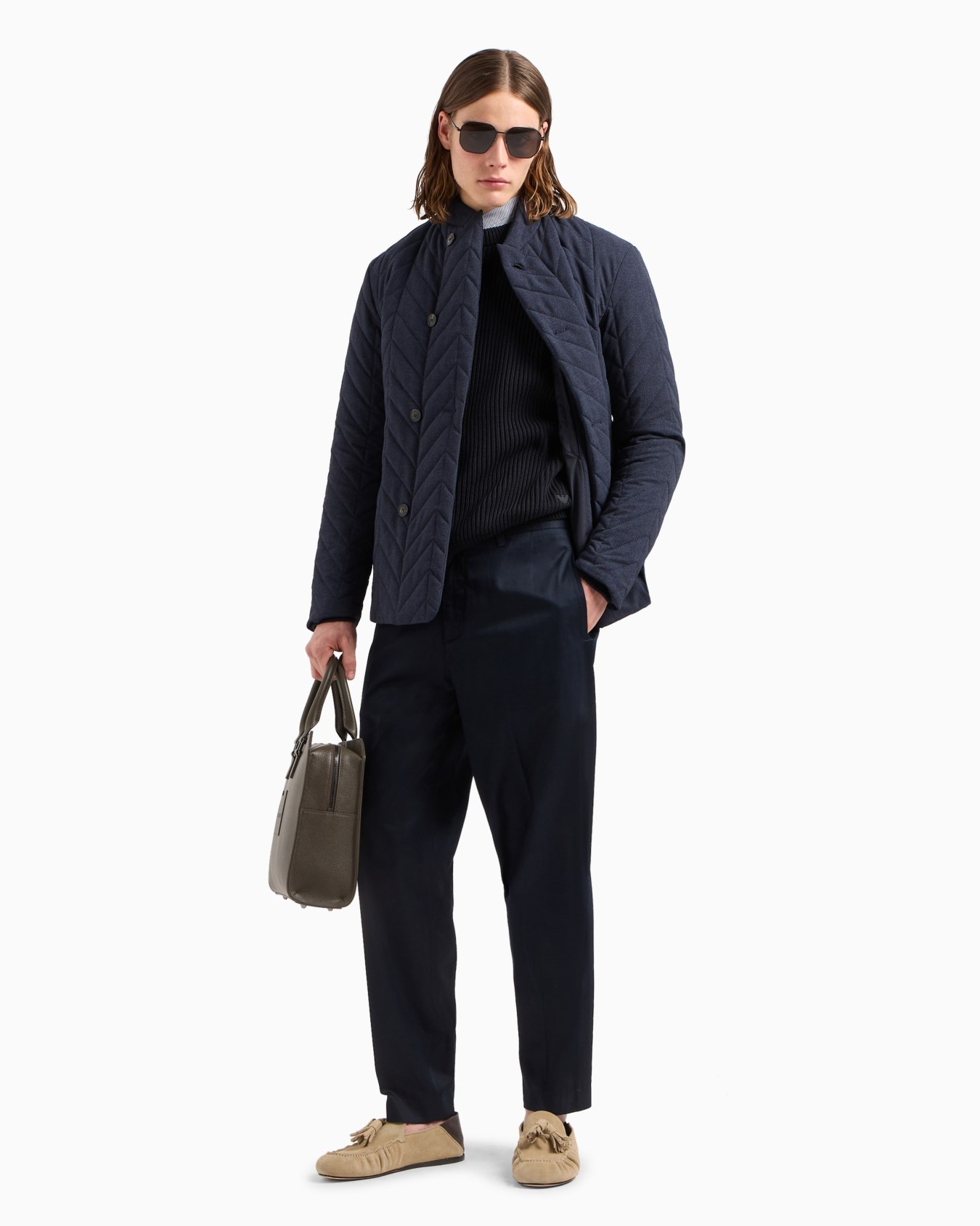 Chinos in comfort cotton twill Diapositiva 3