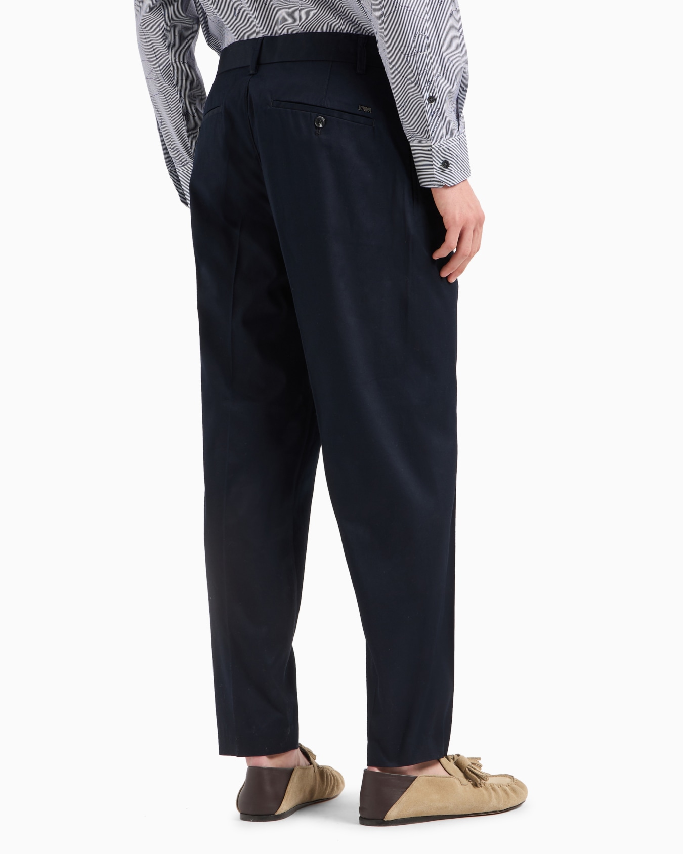 Chinos in comfort cotton twill Diapositiva 2